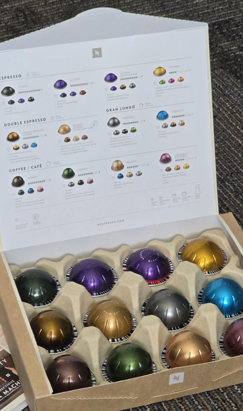 Nespresso Vertuo Plus Coffee and Espresso Maker by Breville, Ink Black - Customer Photo 2