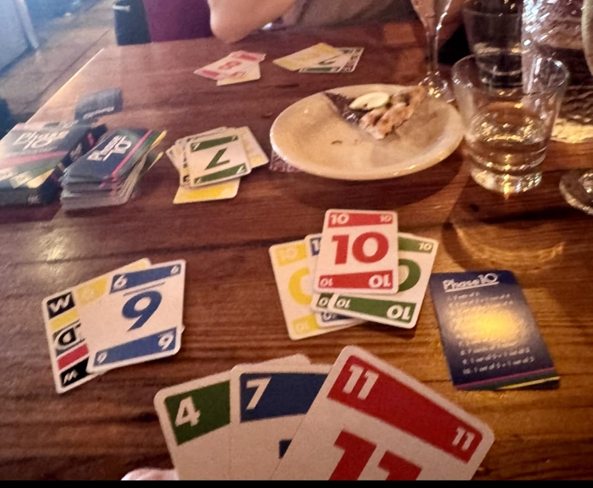 Mattel Games Phase 10 Card Game with Color Blind Accessible Deck in Storage & Travel Tin for Kids, Adults & Families (Amazon Exclusive) - Customer Photo 1