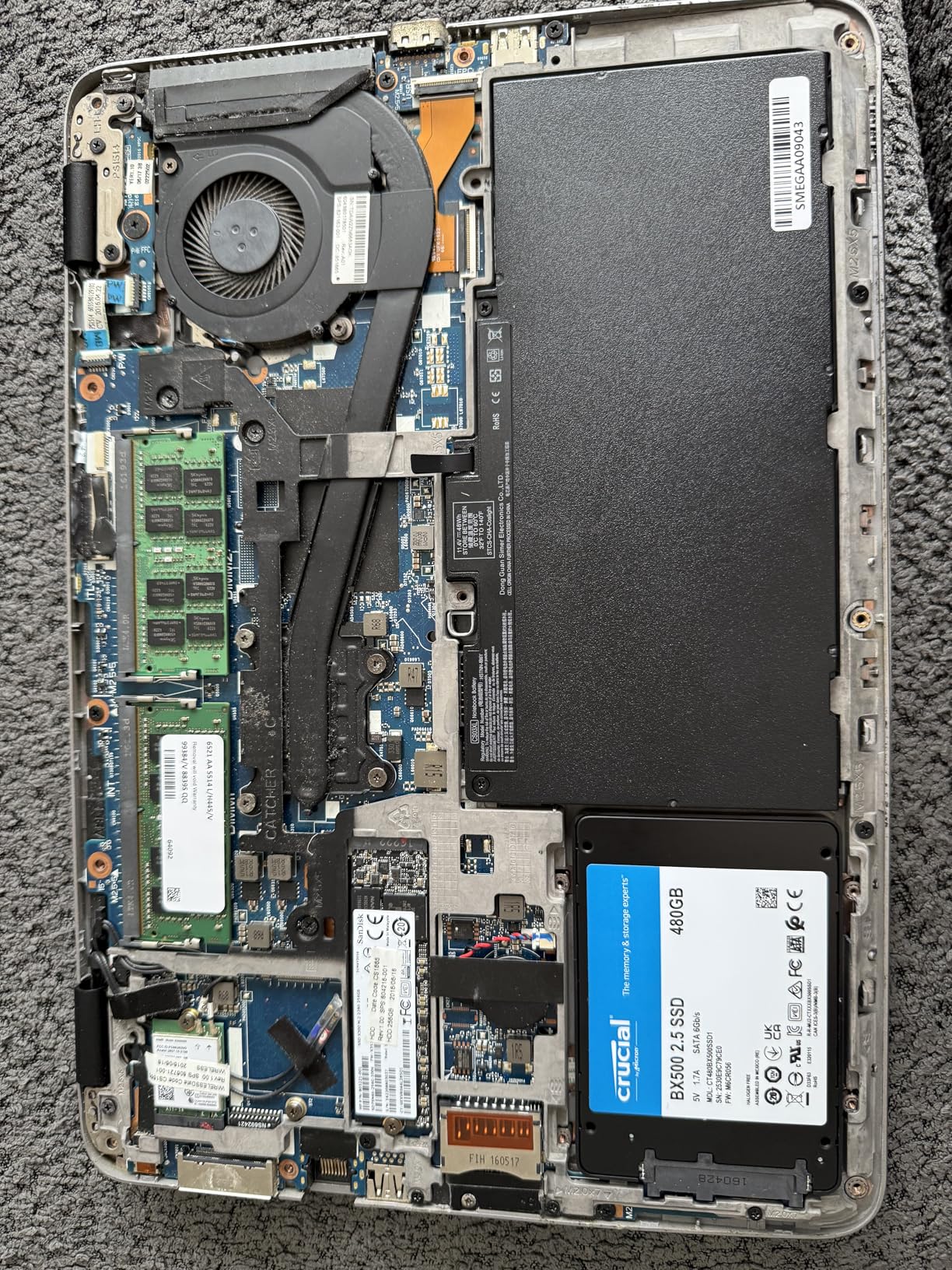 Crucial BX500 1TB 3D NAND SATA 2.5-Inch Internal SSD, up to 540MB/s - CT1000BX500SSD1, Solid State Drive - Customer Photo 1