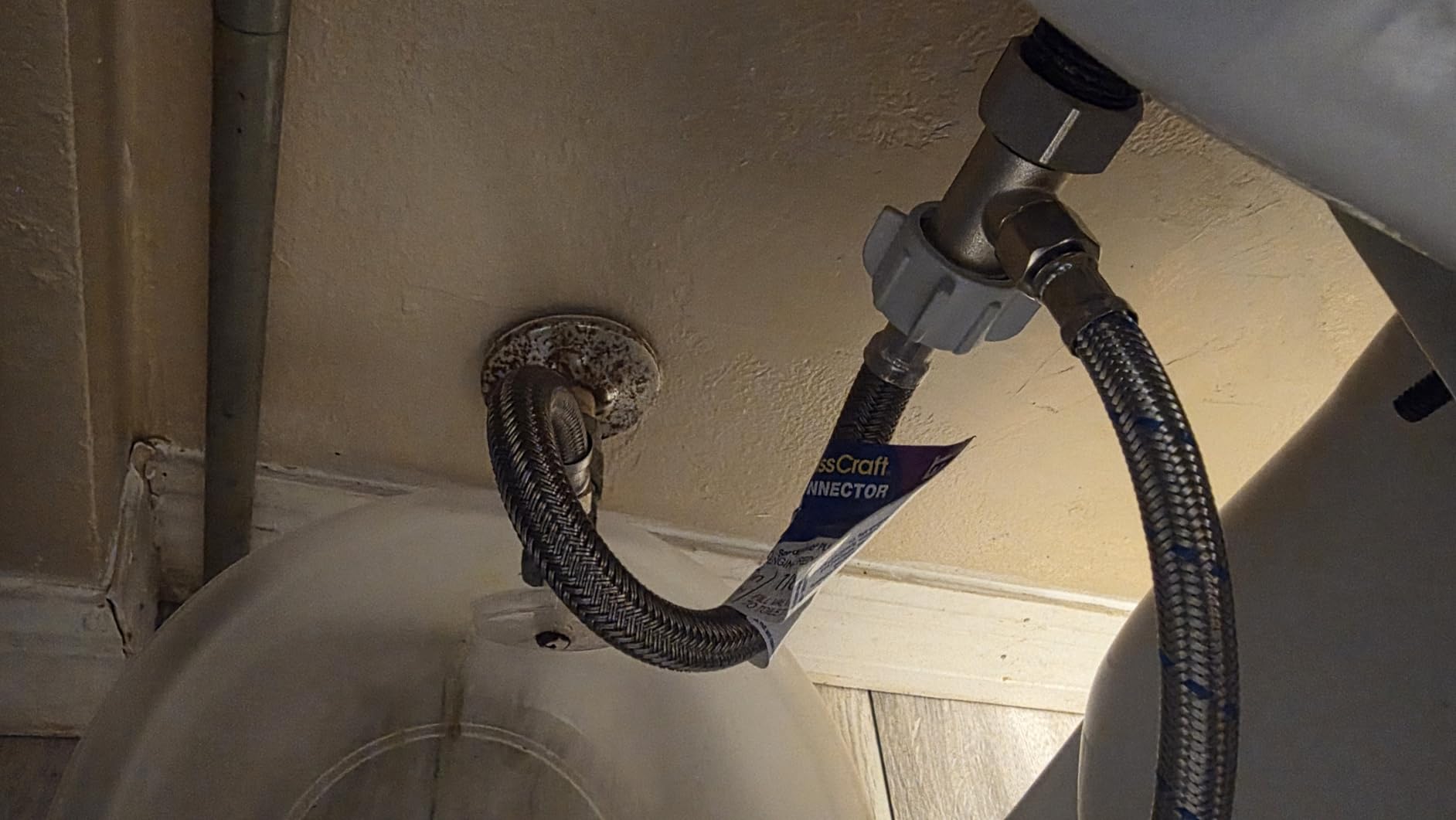 CLEAR REAR Bidet Attachment for Toilet Seat - Non-Electric, Self-Cleaning Dual Nozzle, Adjustable Water Pressure, Rear & Feminine Wash Hygienic Bathroom Upgrades - Fits Elongated Toilets (White) - Customer Photo 1