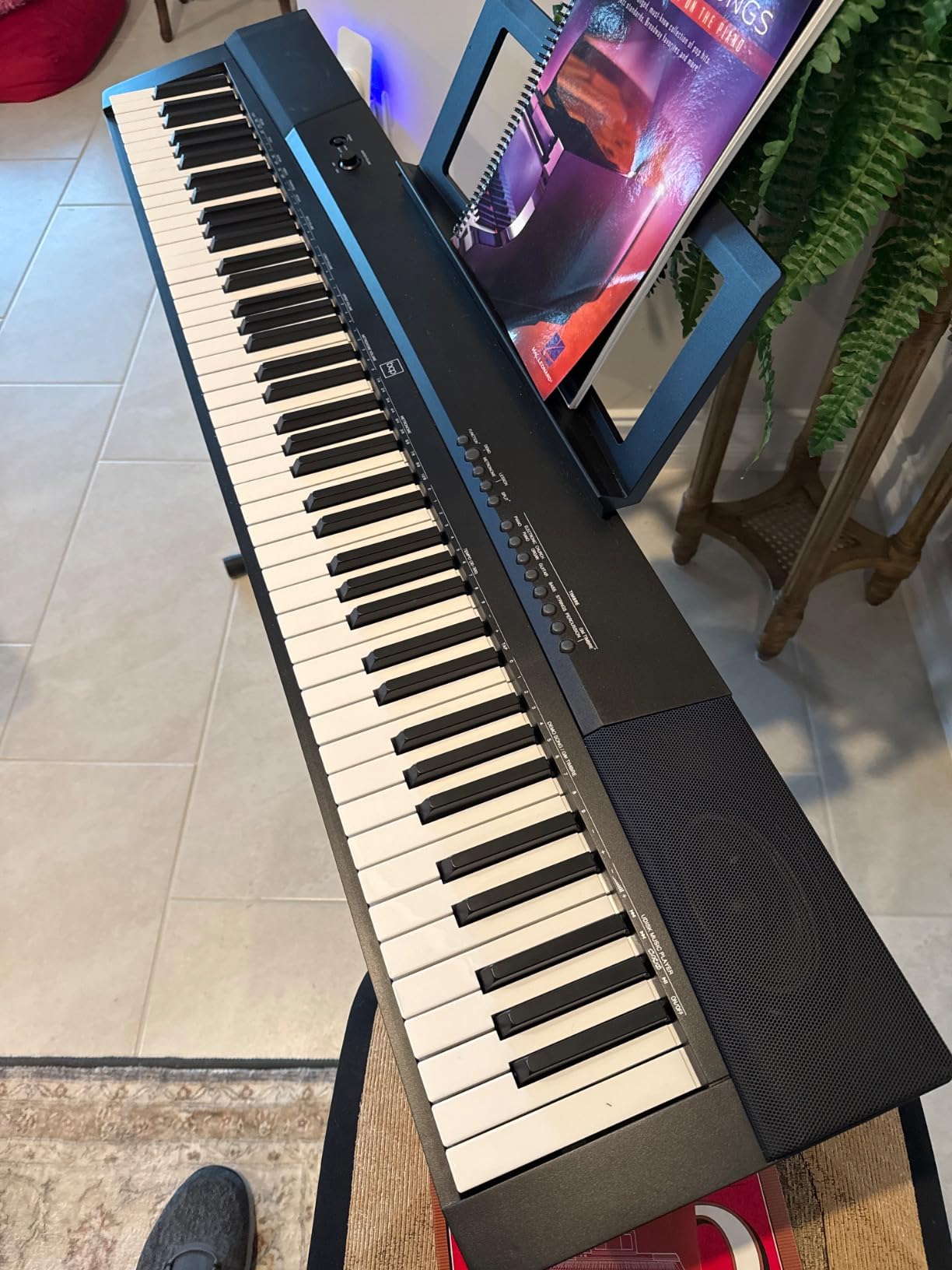 Best Choice Products 88-Key Full Size Digital Piano Electronic Keyboard Set for All Experience Levels w/Semi-Weighted Keys, Stand, Sustain Pedal, Built-In Speakers, 6 Voice Settings - Black - Customer Photo 2