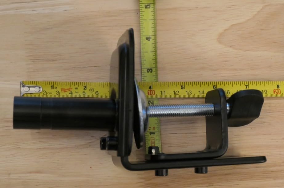 MOUNTUP Single Monitor Desk Mount Holds Screen up to 32 inch, Adjustable Gas Spring Monitor Arm, Computer Monitors Stand with Clamp/Grommet Mounting Base, VESA Mounts Fit 4.4-17.6lbs Computer, Black - Customer Photo 1