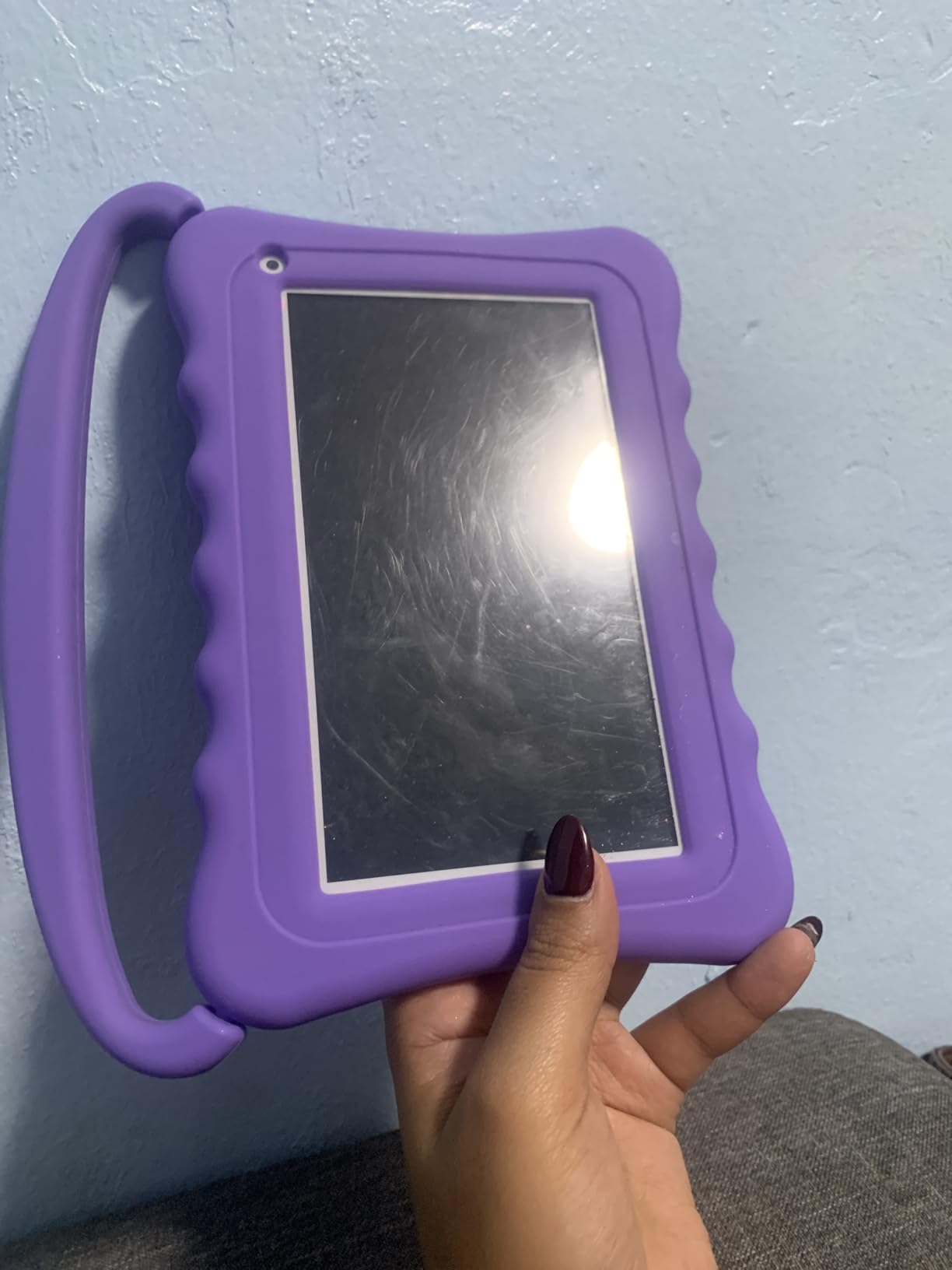 Kids Tablets7 inch Toddler Tablet for Kids Edition Tablets with WiFi Dual Camera Children's Tablets for Toddlers 32GB Android with Parental Controls Shockproof Case Tablet for kids ages 3-14(Blue） - Customer Photo 1