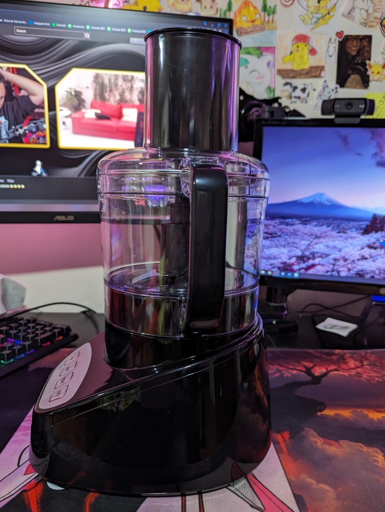 BLACK+DECKER Food Processor and Vegetable Chopper, Stainless Steel Blade, 8-Cup Capacity, 450W Power with Attachments to Grate, Shred, Slice, Mince, Grind, and Puree - Customer Photo 3