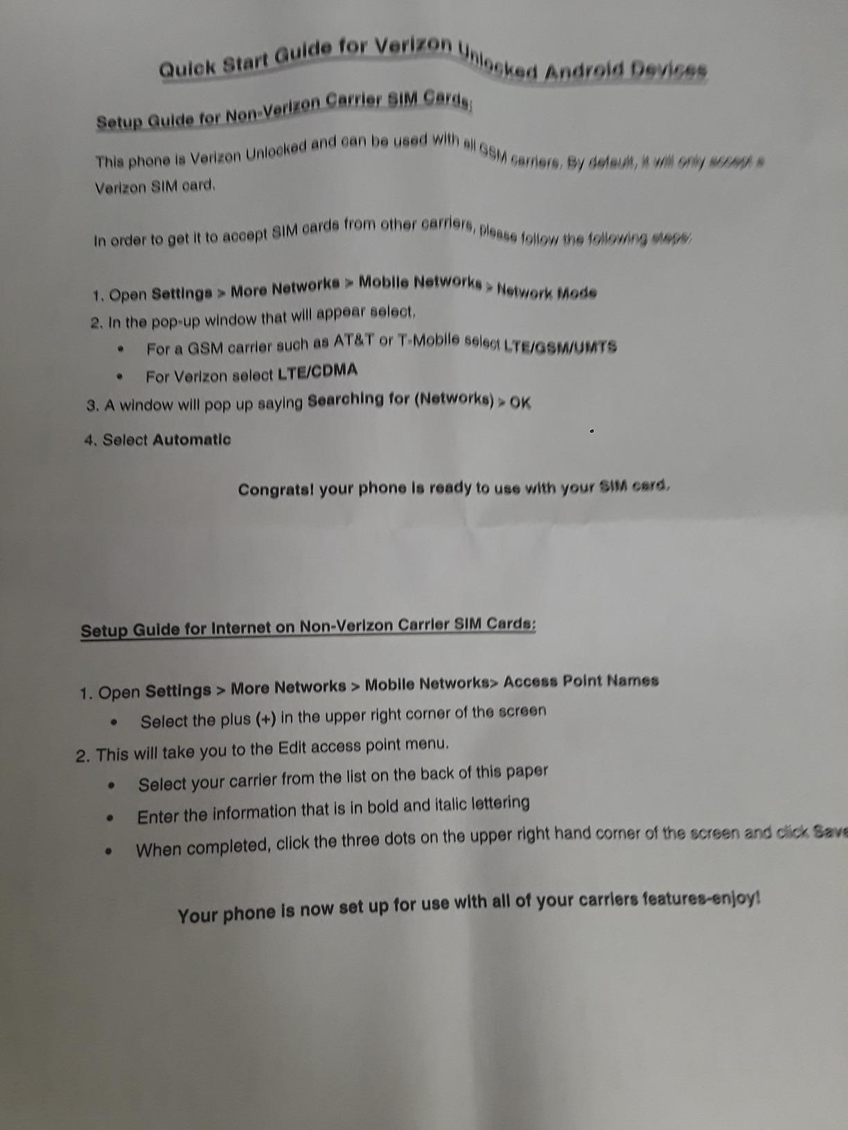 Samsung Galaxy A10e 32GB A102U GSM Unlocked Phone - Black (Renewed) - Customer Photo 2