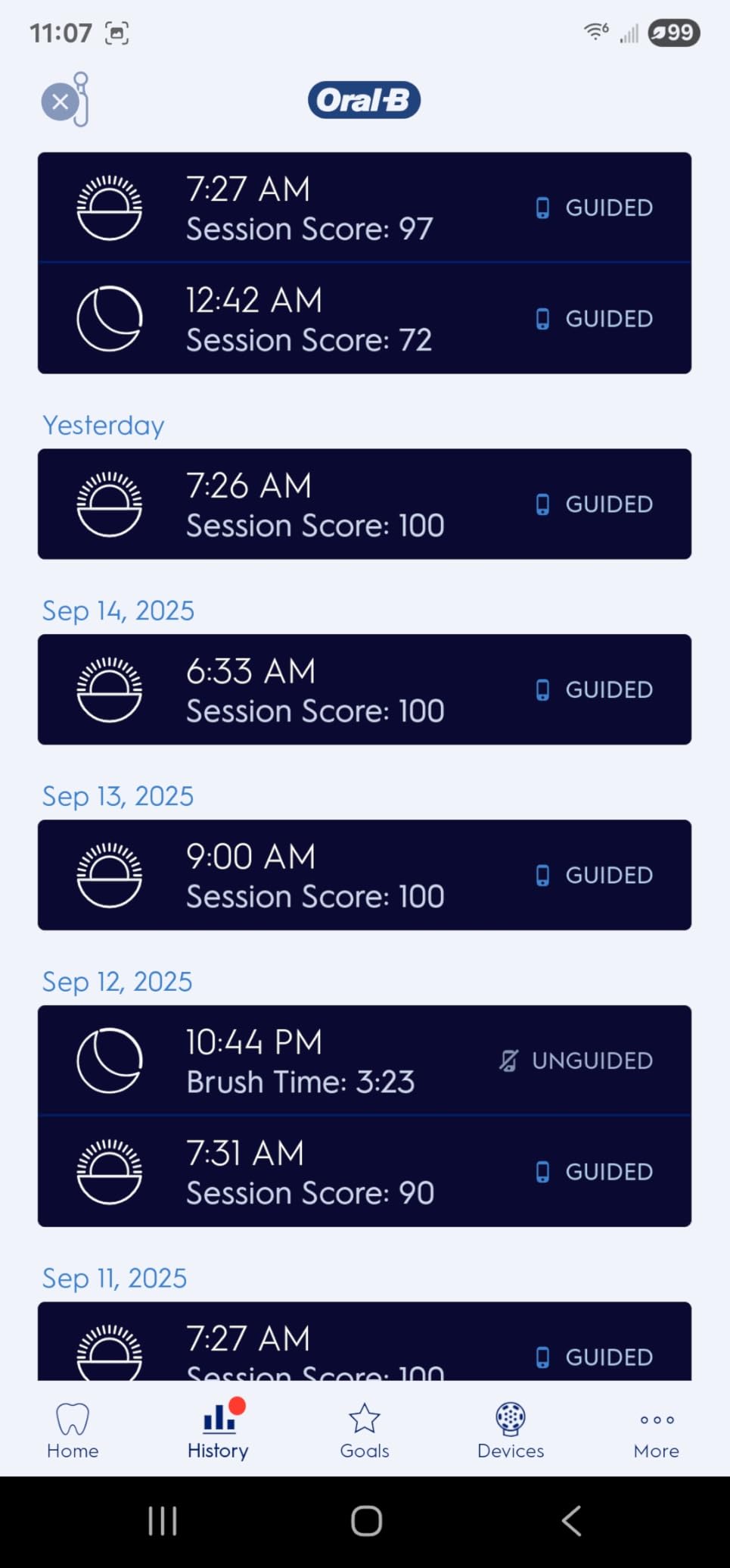 Oral-B Genius X Limited Rechargeable Electric Toothbrush with 1 Replacement Brush Head, Travel Case, White Customer Review Oral-B Genius X Limited Rechargeable Electric Toothbrush with 1 Replacement Brush Head, Travel Case, White - Customer Photo 1