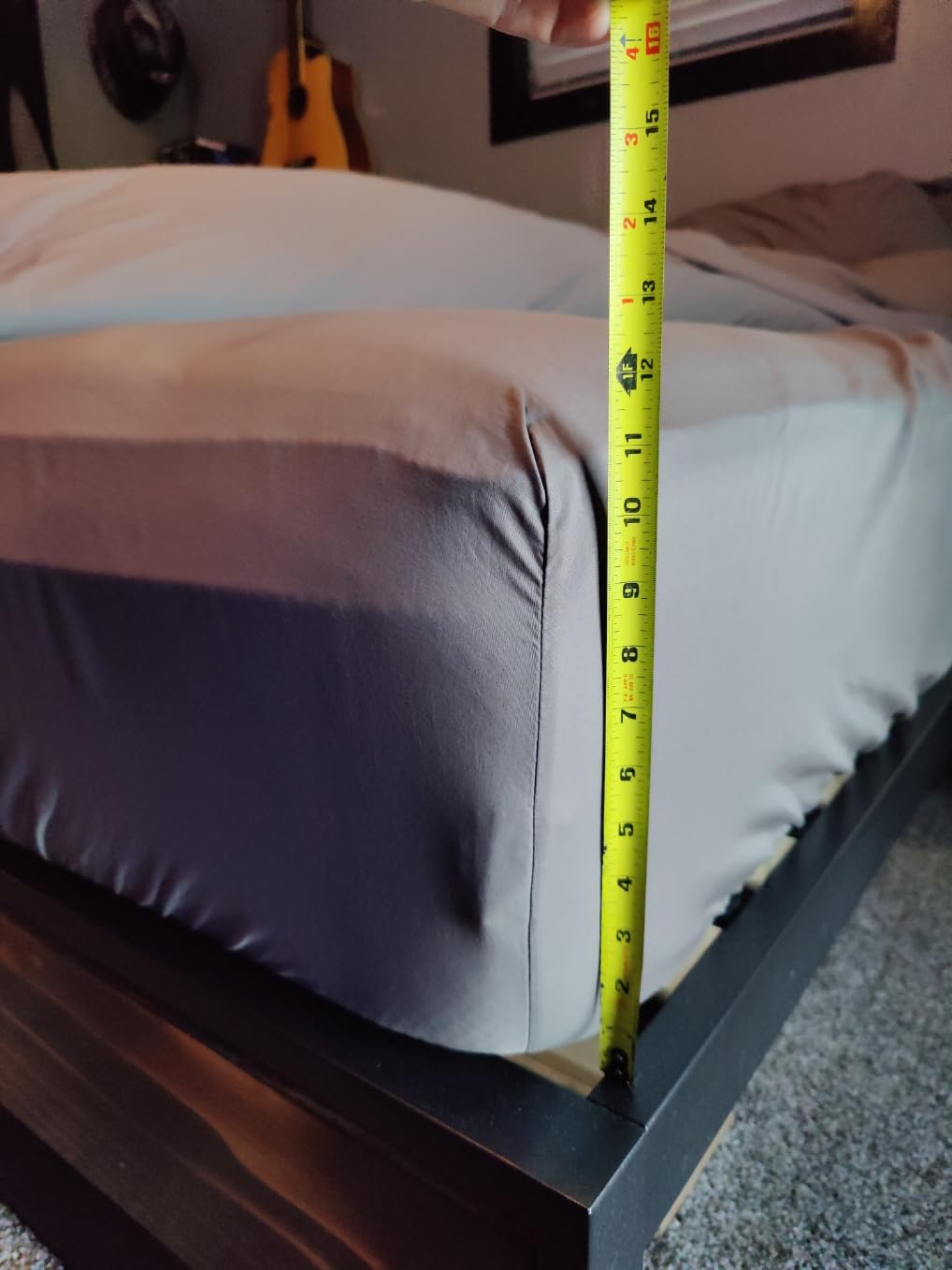 California Design Den King Size Sheets Set - Soft 100% Organic Cotton, Crisp Percale Sheets with Deep Pockets, Breathable and Durable Bedding Set - White Customer Review California Design Den King Size Sheets Set - Soft 100% Organic Cotton, Crisp Percale Sheets with Deep Pockets, Breathable and Durable Bedding Set - White - Customer Photo 5