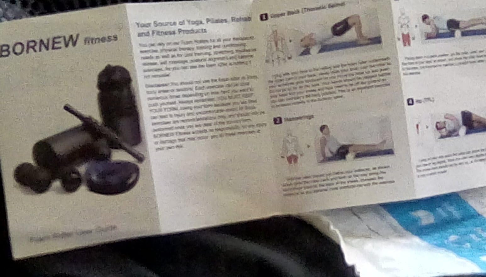 Foam Roller Set - High Density Back Roller, Muscle Roller Stick,2 Foot Fasciitis Ball, Stretching Strap, Massager Ball for Whole Body Physical Therapy & Exercise, Yoga, Back Pain, Leg, Deep Tissue - Customer Photo 2