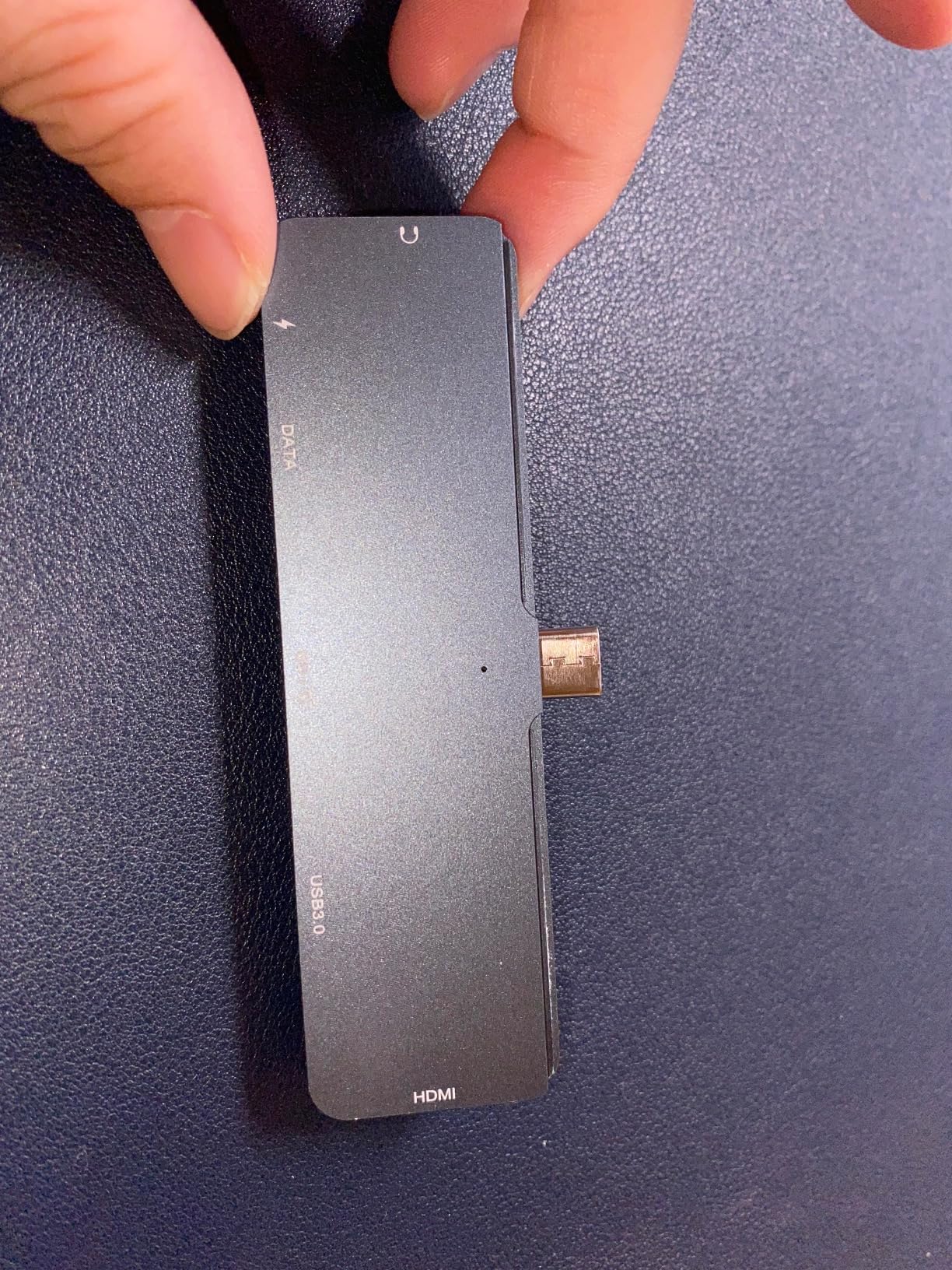 iPad Pro USB C Hub, 7-in-1 Adapter for iPad Pro M4 M2 M1 13 12.9 11 inch iPad Air 5 4 Docking Station with 4K HDMI, USB-C PD, SD/TF Card Reader, USB 3.0, 3.5mm Headphone Jack, iPad mini 6 Accessories - Customer Photo 2