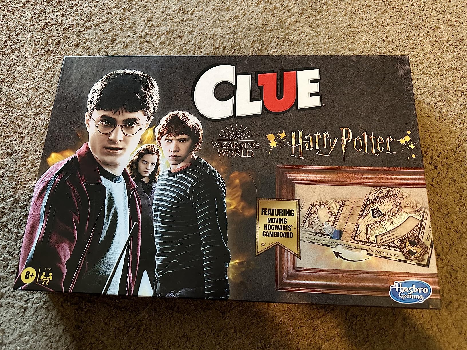 Hasbro Gaming Clue: Wizarding World Harry Potter Edition Board Game | Family Games for Kids, Teens, and Adults | Mystery Games | Ages 8 and Up | 3 to 5 Players - Customer Photo 1