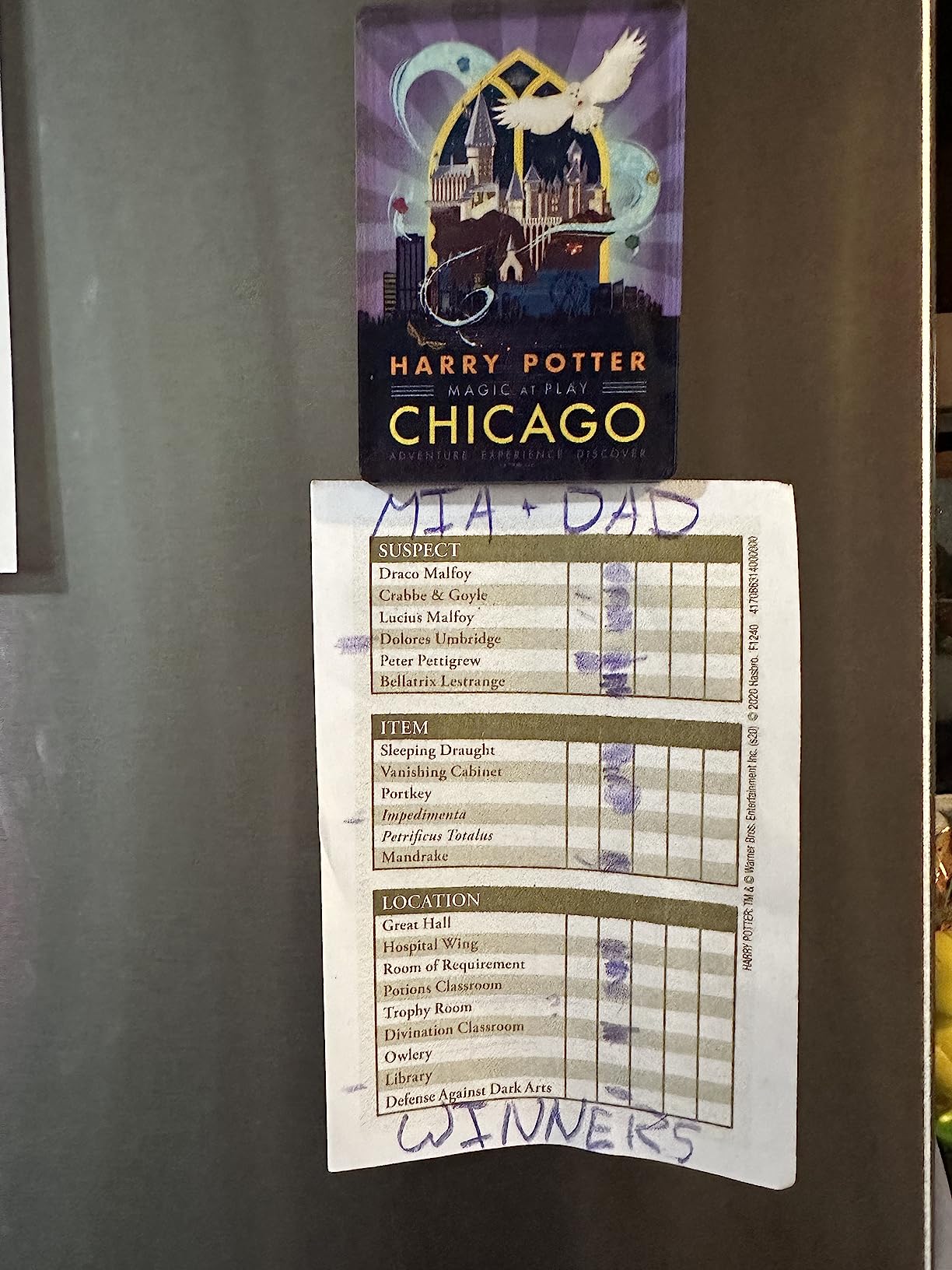 Hasbro Gaming Clue: Wizarding World Harry Potter Edition Board Game | Family Games for Kids, Teens, and Adults | Mystery Games | Ages 8 and Up | 3 to 5 Players - Customer Photo 2