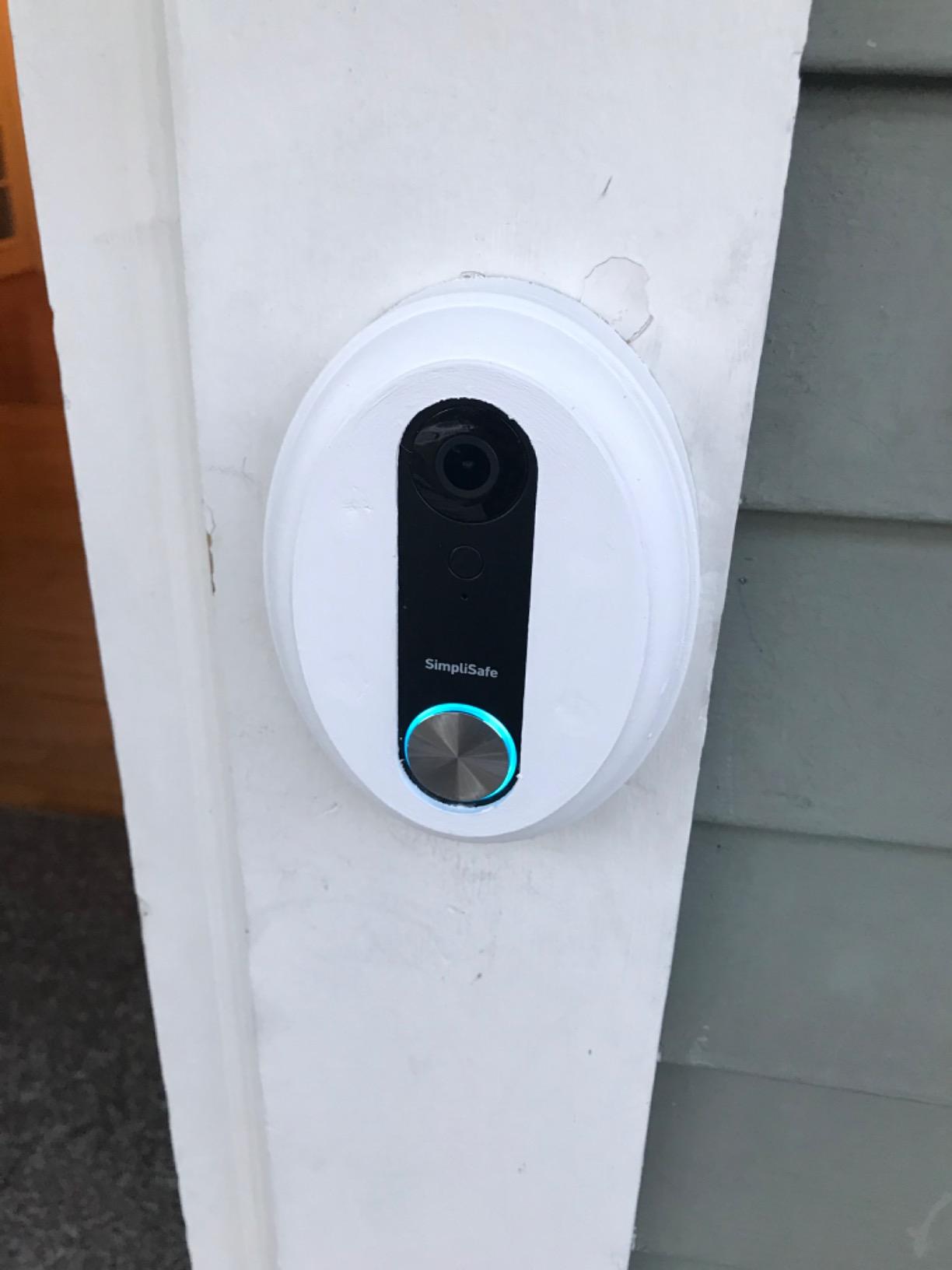 SimpliSafe Wired Doorbell,1080p - Compatible with SimpliSafe Home Security System - Latest Gen - Customer Photo 2