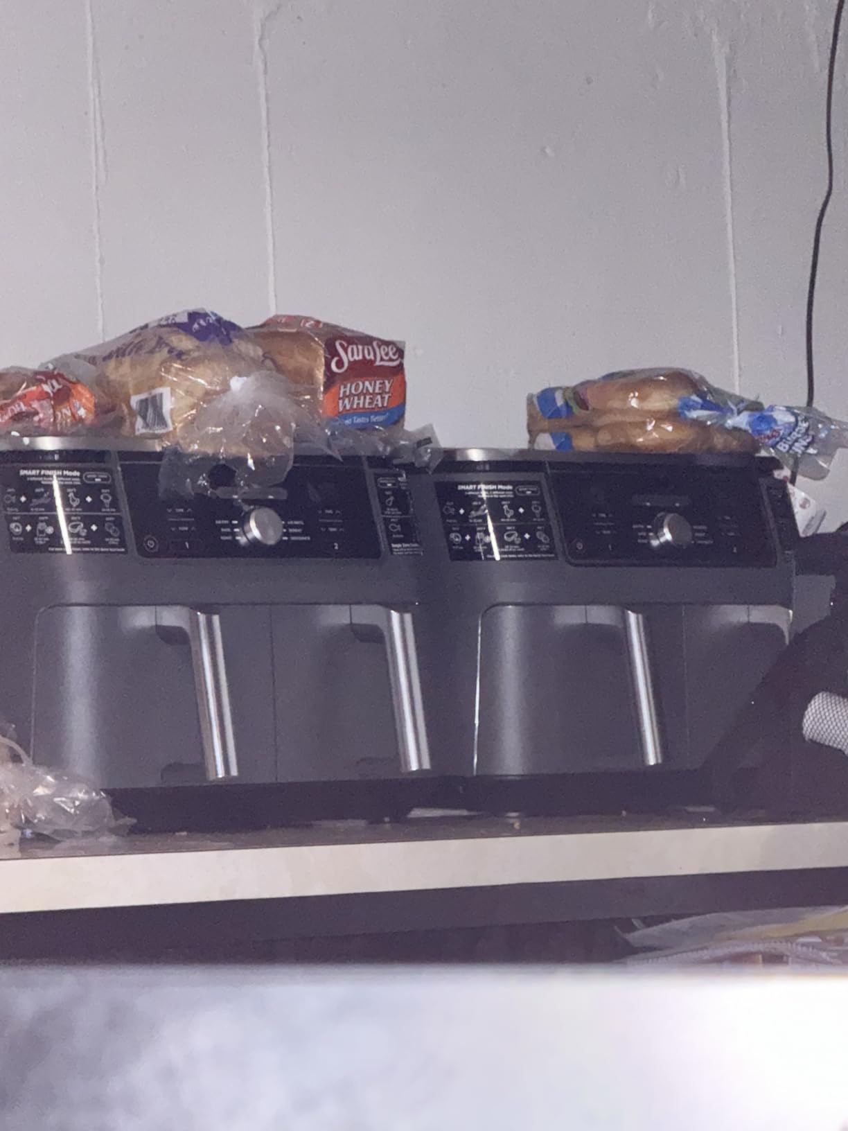 Ninja DZ201 Foodi 8 Quart 6-in-1 DualZone 2-Basket Air Fryer with 2 Independent Frying Baskets, Match Cook & Smart Finish to Roast, Broil, Dehydrate & More for Quick, Easy Meals, Grey - Customer Photo 2