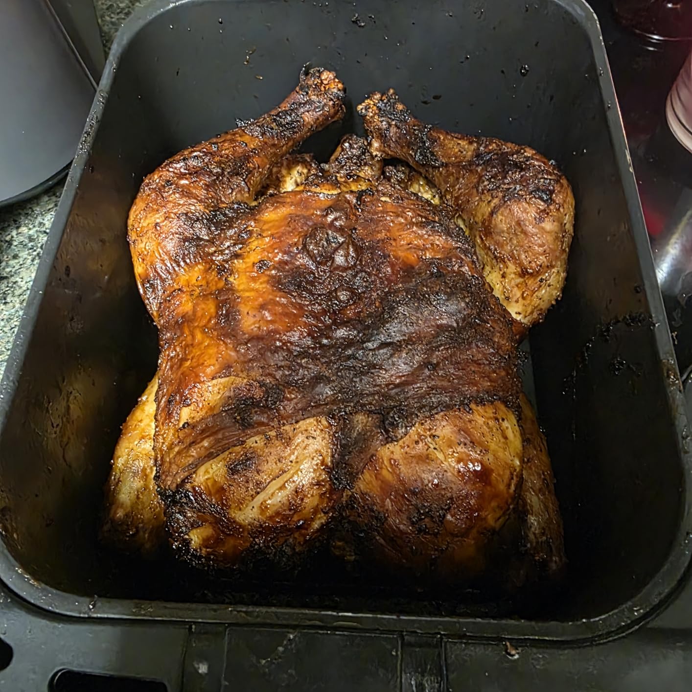 Ninja DZ201 Foodi 8 Quart 6-in-1 DualZone 2-Basket Air Fryer with 2 Independent Frying Baskets, Match Cook & Smart Finish to Roast, Broil, Dehydrate & More for Quick, Easy Meals, Grey - Customer Photo 3