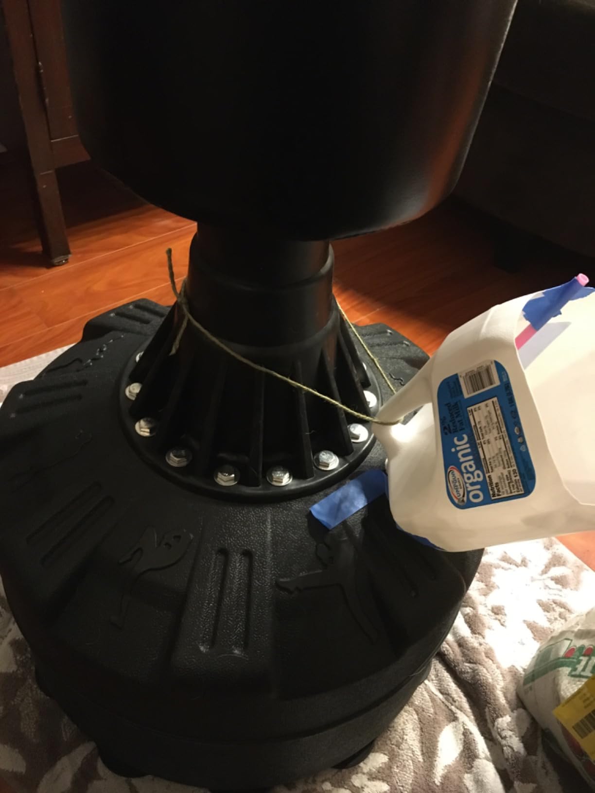 GIKPAL Freestanding Punching Bag with Boxing Gloves, Heavy Boxing Bag with Stand for Adult, Kickboxing Bag for MMA Martial Arts Boxing Traning - Customer Photo 2