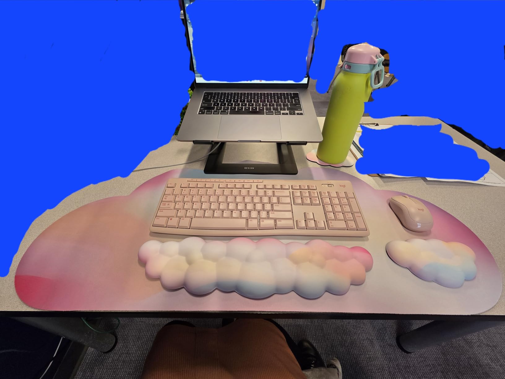 BESIGN LS03 Aluminum Laptop Stand, Ergonomic Detachable Computer Stand, Notebook Riser Compatible with Air, Pro, Dell, HP, Lenovo More 10-15.6