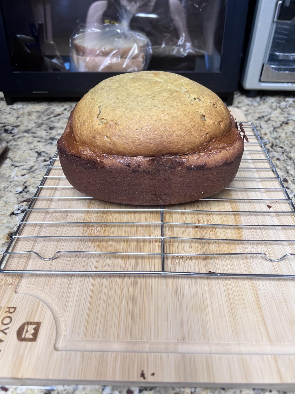 Elite Gourmet EBM8103B Programmable Bread Maker Machine 3 Loaf Sizes, 19 Menu Functions Gluten Free White Wheat Rye French and more, 2 Lbs, Black - Customer Photo 2