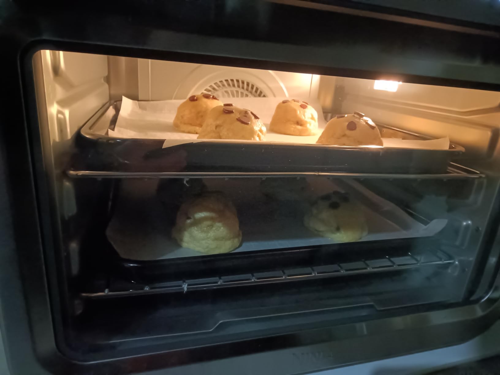 Ninja DT251 Foodi 10-in-1 Smart XL Air Fry Oven, Bake, Broil, Toast, Roast, Digital Toaster, Thermometer, True Surround Convection up to 450°F, includes 6 trays & Recipe Guide, Silver - Customer Photo 1