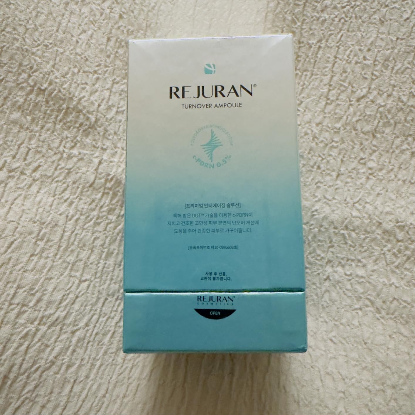 REJURAN® Turnover Ampoule, c-PDRN® – Original Salmon DNA PDRN Face Serum - Customer Photo 1