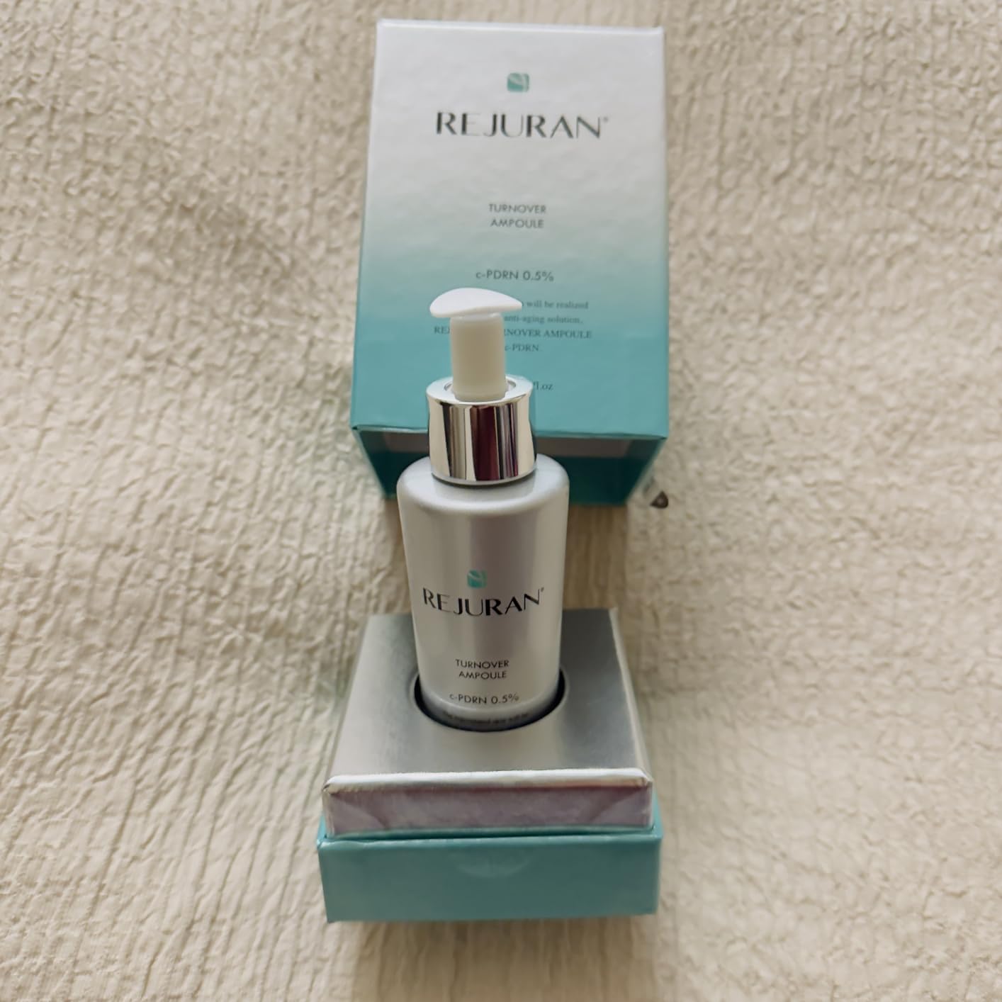 REJURAN® Turnover Ampoule, c-PDRN® – Original Salmon DNA PDRN Face Serum - Customer Photo 2