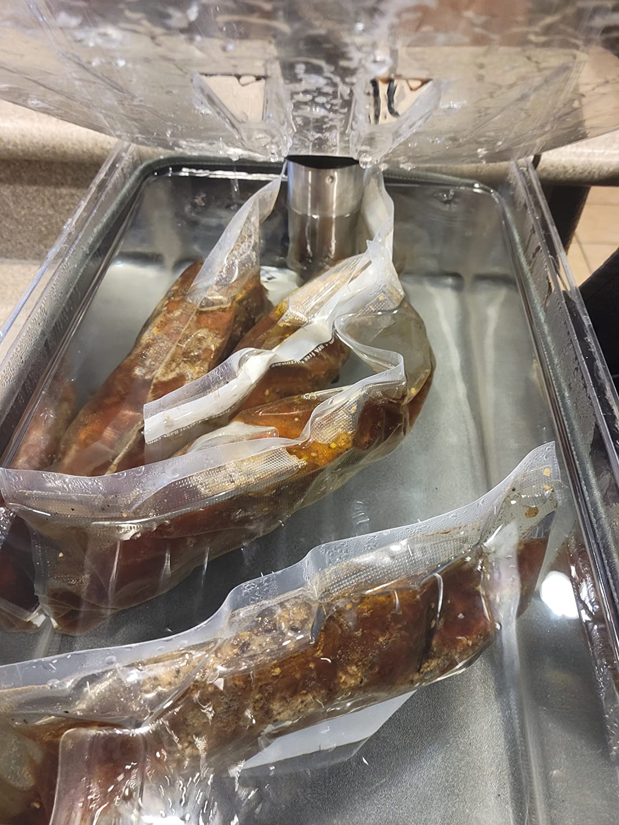 Sous Vide Cooker| Inkbird Wifi Sous Vide Mchine Sous vide Cooking Machine, 1000W Immersion Circulator with Recipes,Timer | Ultra-Quiet - Customer Photo 3