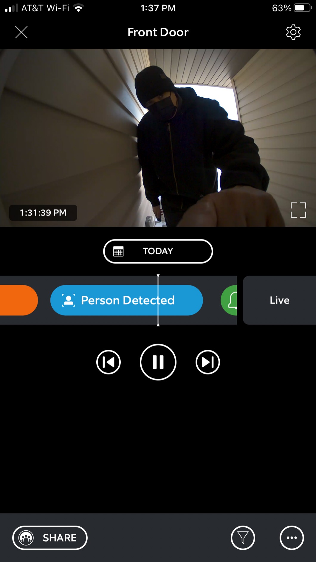 Ring Video Doorbell Wired (newest model), Use Two-Way Talk, advanced motion detection, HD camera and real-time alerts to monitor your front door (wiring required) - Customer Photo 1