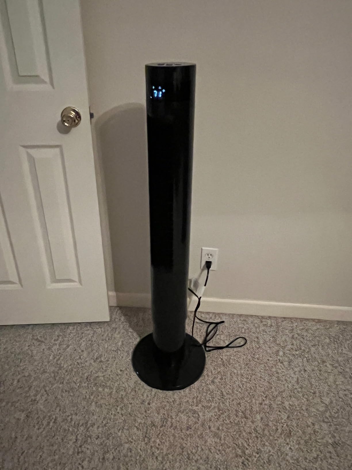 Antarctic Star Tower Fan Portable Floor Fans 85°Oscillating Fan 36'' Quiet Cooling 12H Timer Remote Control Standing Bladeless Electric 3 Speeds Wind 3 Modes Bedroom Office(36 inch, White) - Customer Photo 4