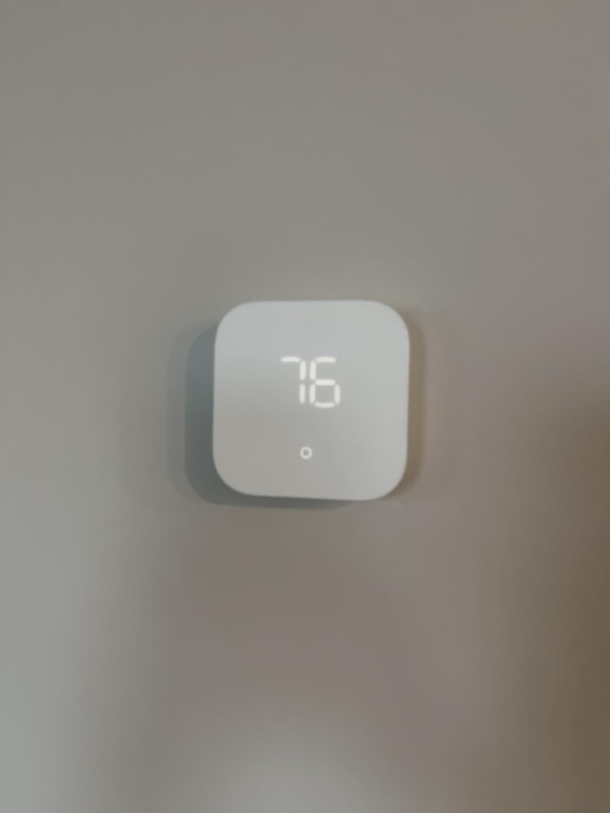 Amazon Smart Thermostat – Save money and energy - Works with Alexa and Ring - C-wire required - Customer Photo 1