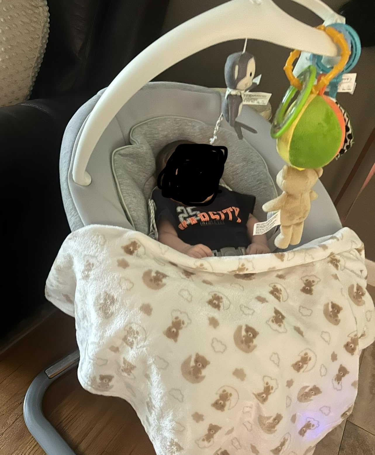 Graco Soothe My Way with Removable Rocker, Madden - Versatile Baby Swing & Portable Rocker customer photo 1