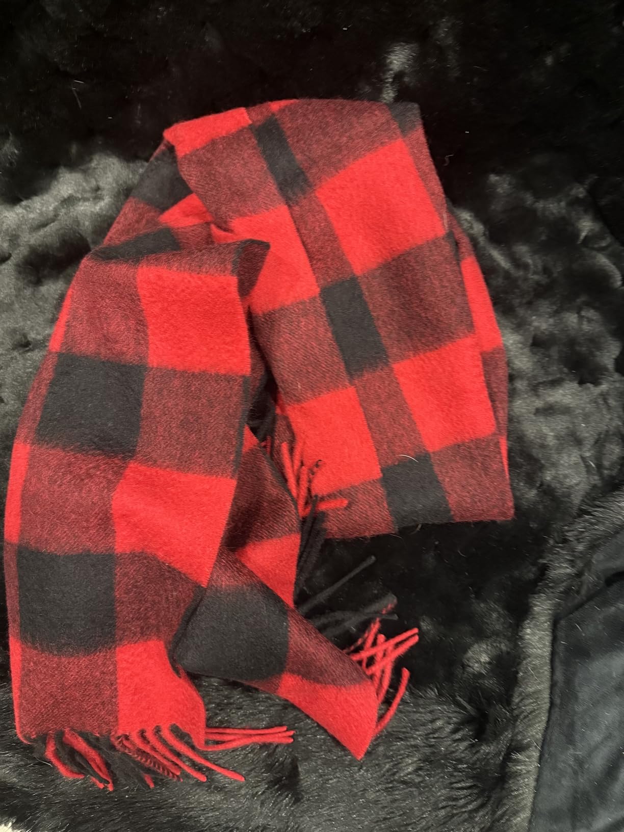 Fishers Finery Women's 100% Pure Cashmere Winter Scarf - Customer Photo 1