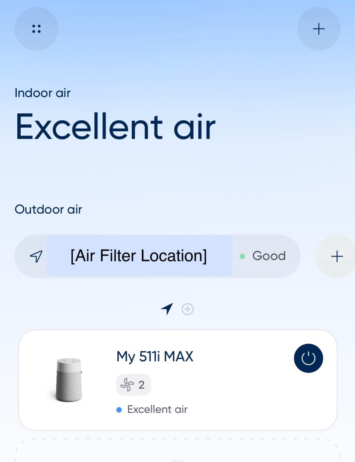 BLUEAIR Air Purifier for Small Room, Bedroom, Home, Cleans 926 sqft in one hour, HEPASilent Air Cleaner for Pets, Allergens, Virus, Dust, Mold, Smoke - Blue Pure 511i Max - Customer Photo 3