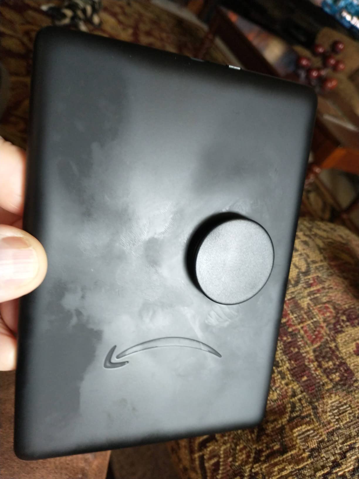 Amazon Kindle Paperwhite (8 GB) – Now with a larger display, adjustable warm light, increased battery life, and faster page turns – Black - Customer Photo 2