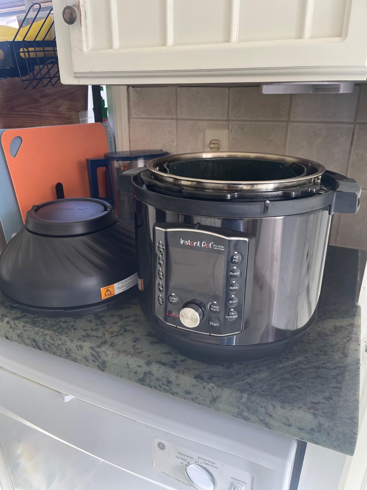 Instant Pot Pro Crisp 11-in-1 Air Fryer and Electric Pressure Cooker Combo with Multicooker Lids that Air Fries, Steams, Slow Cooks, Sautés, Dehydrates, & More, Free App With Over 800 Recipes, 8 Quart - Customer Photo 3