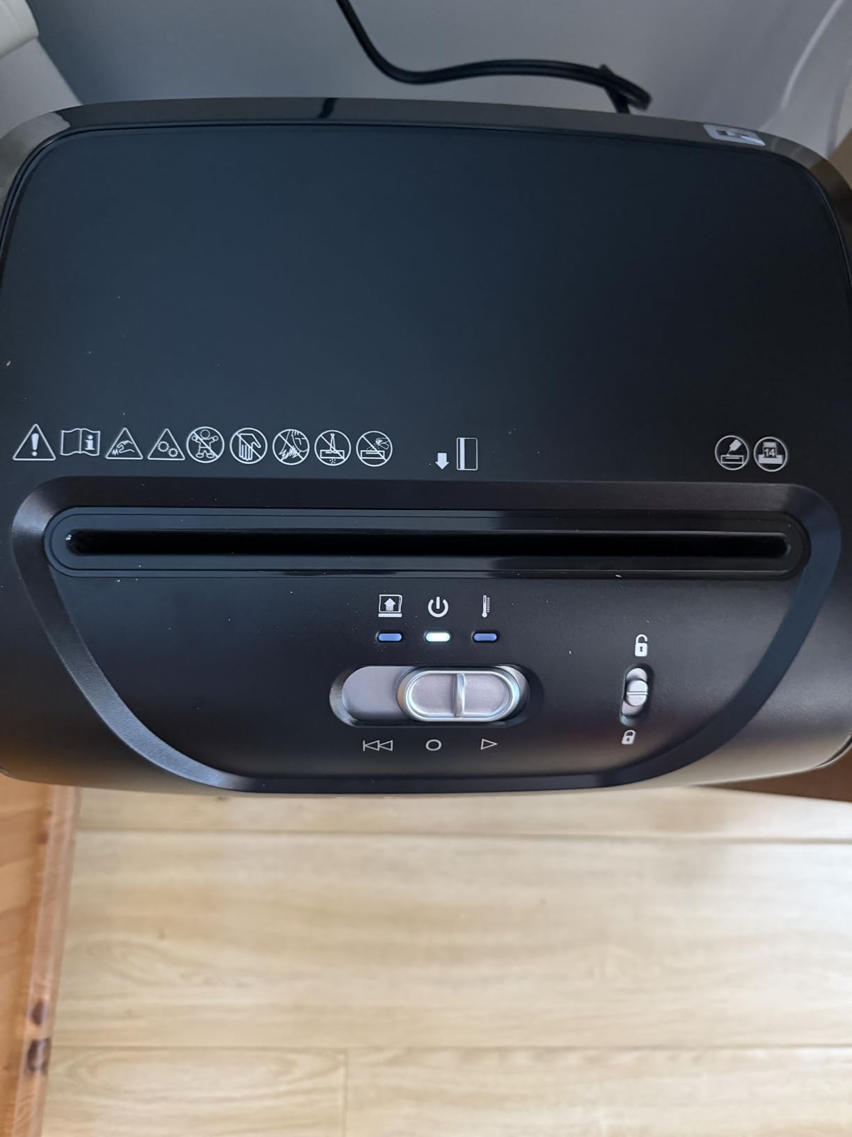 Fellowes Powershred 12 Sheet Cross-Cut Paper Home Office Paper Shredder, 19.50