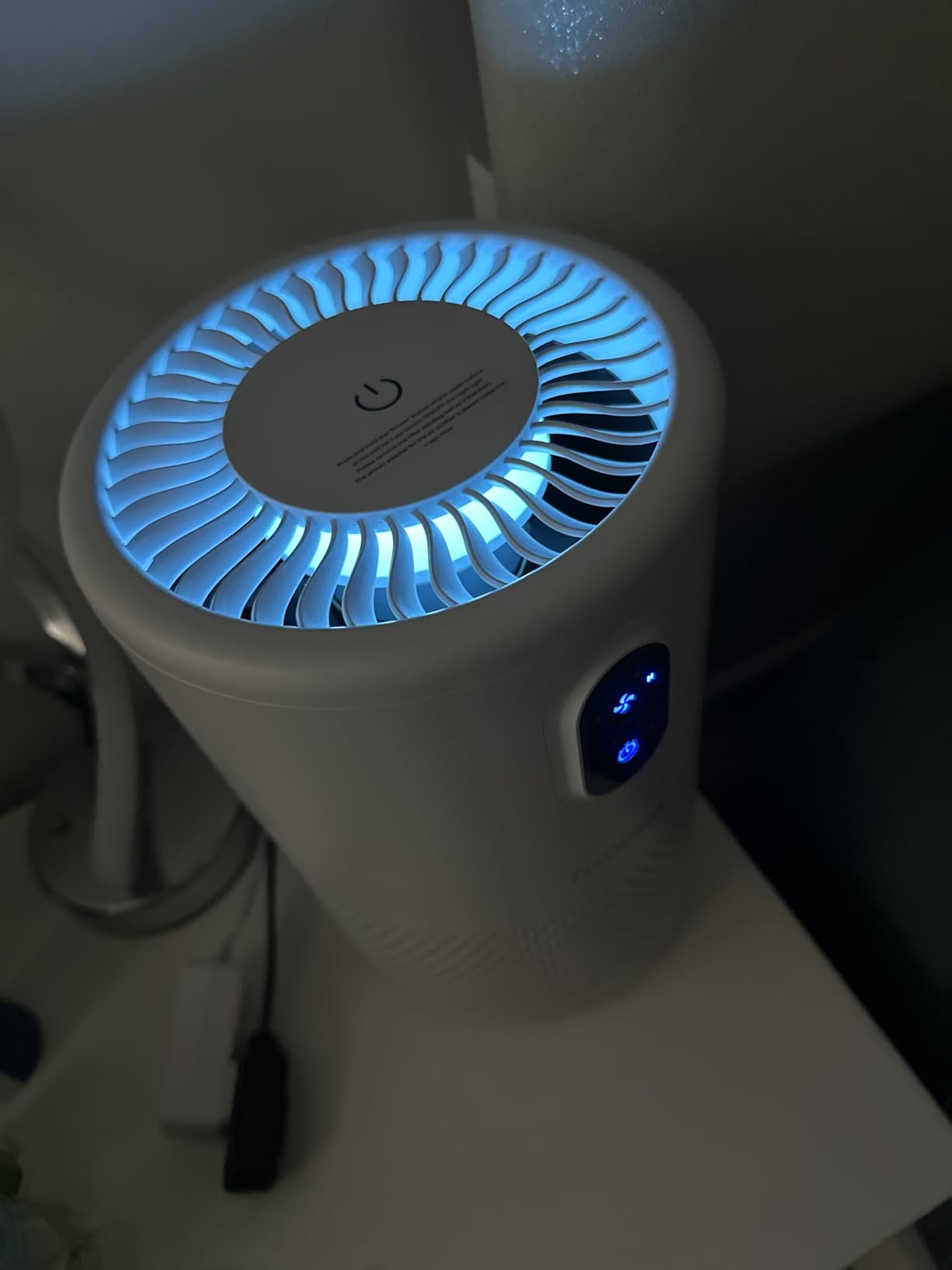 MOOKA Air Purifiers for Home Large Room up to 1076 ft², H13 True HEPA Air Filter Cleaner, Odor Eliminator, Remove Smoke Dust Pollen Pet Dander, Night Light(Available for California) - Customer Photo 2