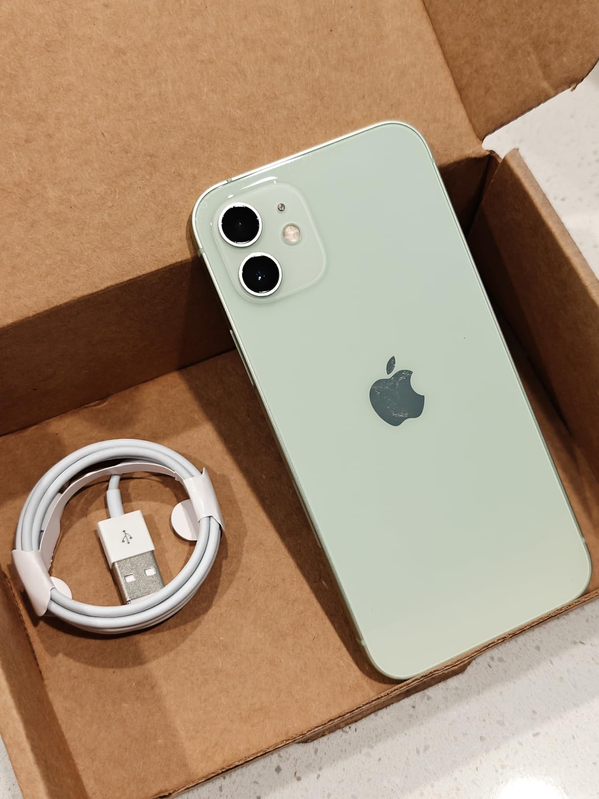 Apple iPhone 12, 64GB, Blue - Unlocked (Renewed) - Customer Photo 3