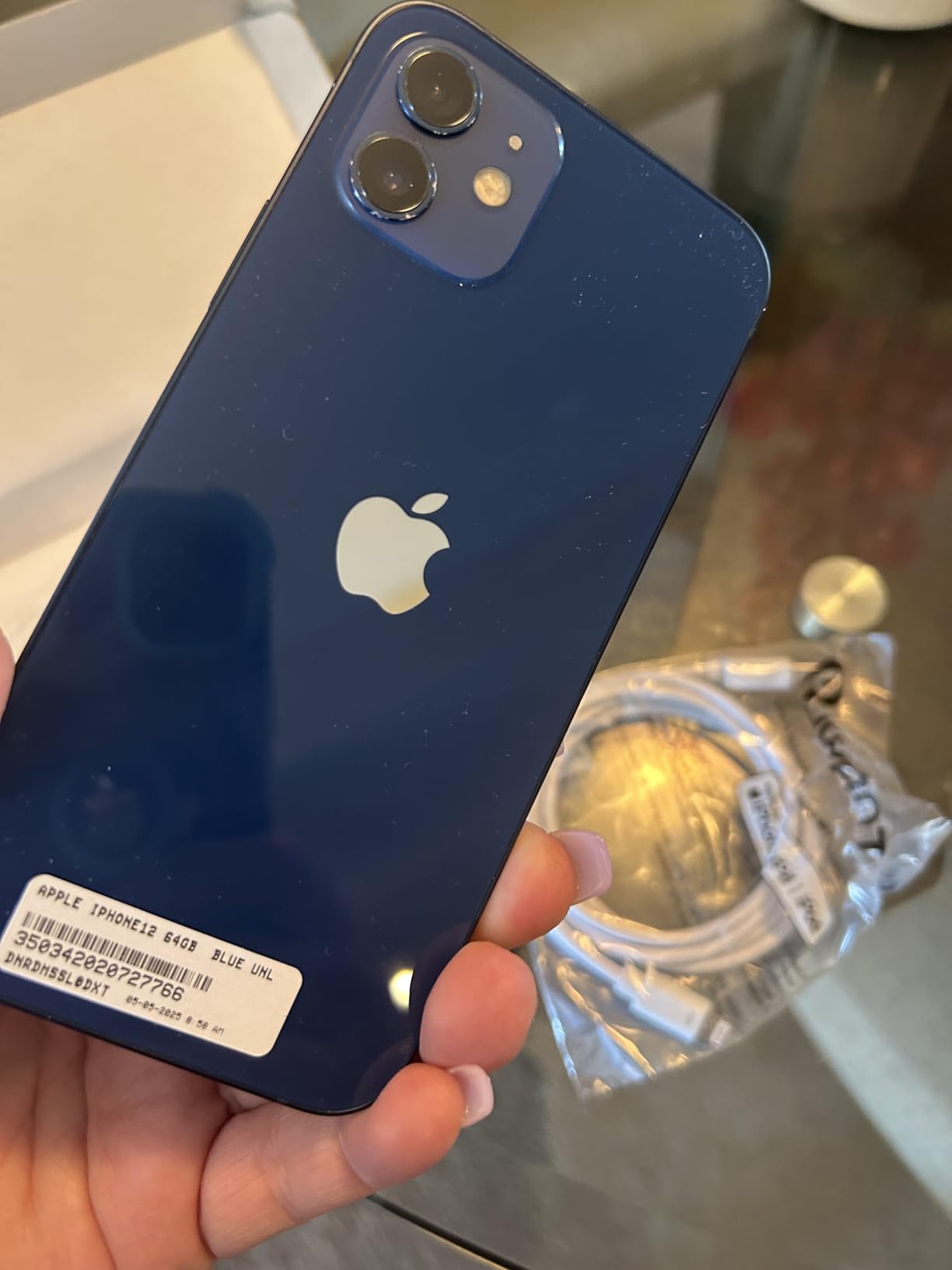 Apple iPhone 12, 64GB, Black - Fully Unlocked (Renewed) Customer Review Apple iPhone 12, 64GB, Black - Fully Unlocked (Renewed) - Customer Photo 1