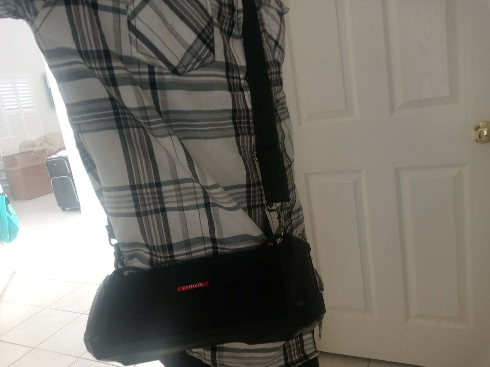 AIWA Exos-3 Waterproof Bluetooth Speaker, 60W Peak Power, 20-Hour Playtime, Stereo Sound, USB-C Charging, IPX7 Waterproof, Wireless Pairing - Customer Photo 1