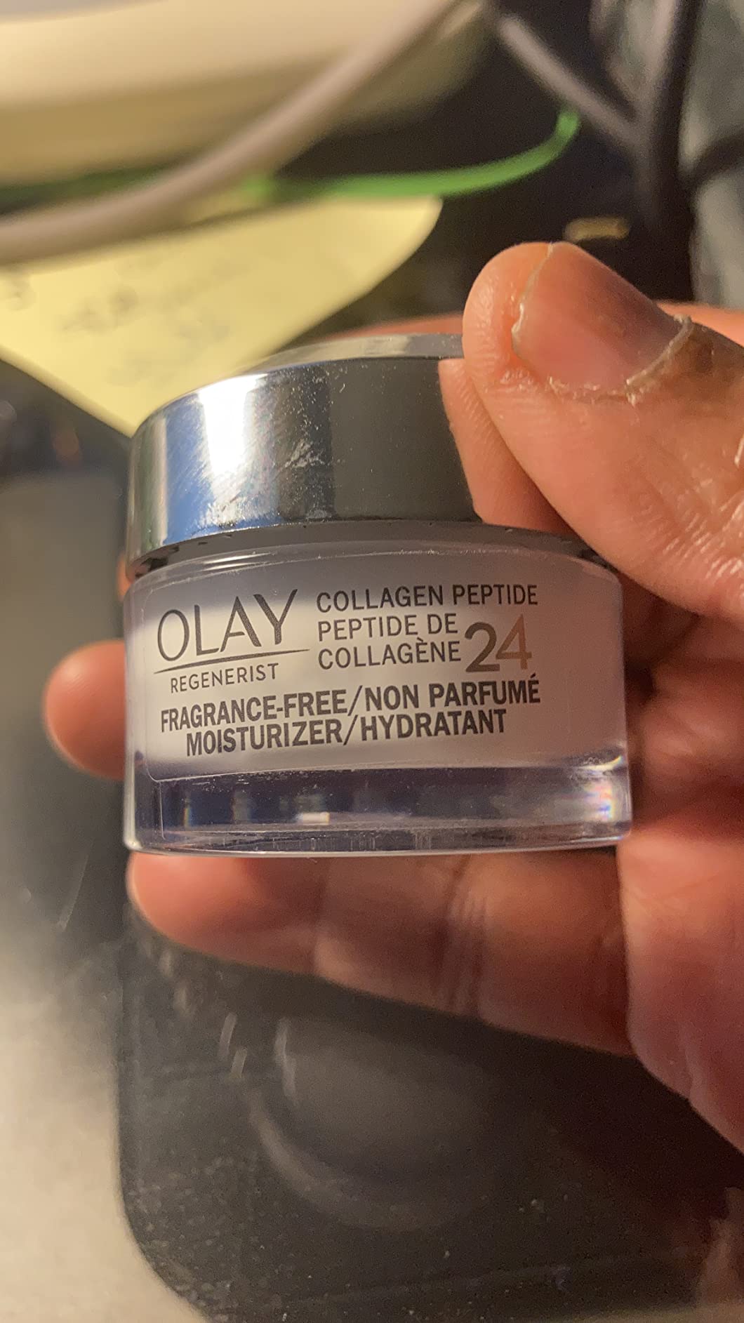 Olay Regenerist Collagen Peptide 24 Face Moisturizer, Trial Size, 0.5 oz - Customer Photo 2
