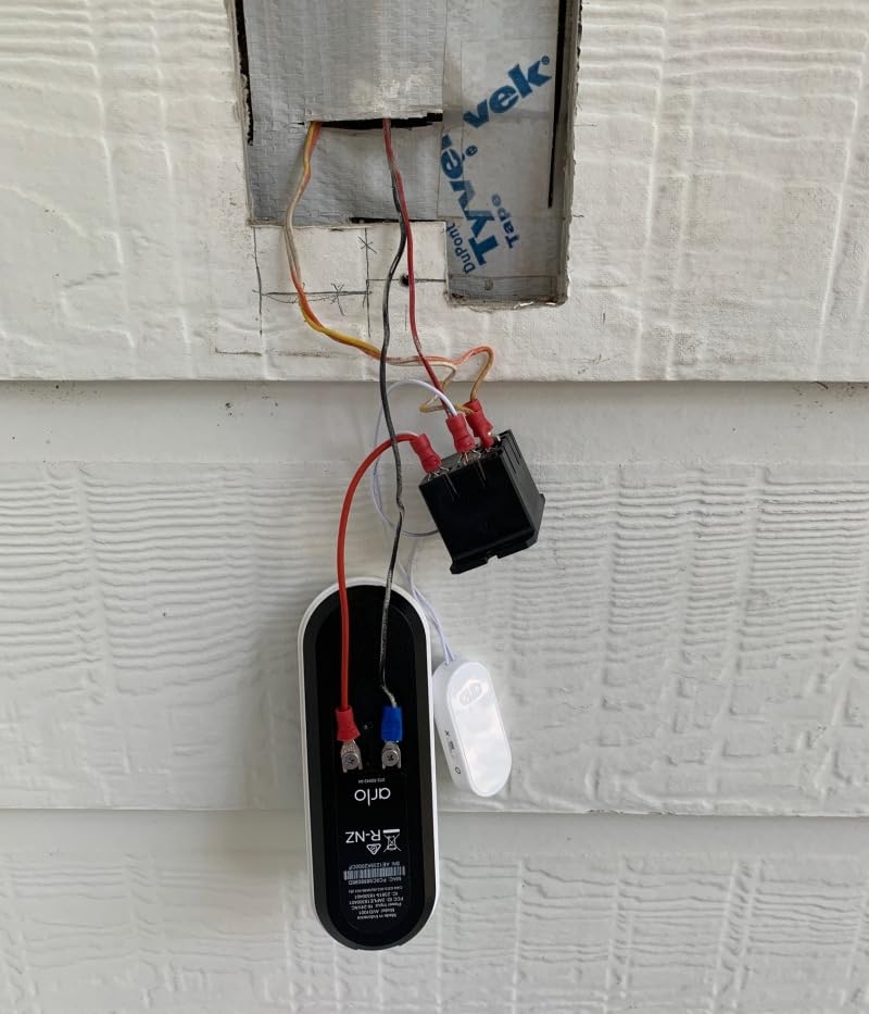 Arlo Essential Video Doorbell Wire-Free - HD Video, 180° View, Night Vision, 2 Way Audio, Direct to Wi-Fi No Hub Needed, Wire Free or Wired, Black - AVD2001B, 1 Count (Pack of 1) Customer Review Arlo Essential Video Doorbell Wire-Free - HD Video, 180° View, Night Vision, 2 Way Audio, Direct to Wi-Fi No Hub Needed, Wire Free or Wired, Black - AVD2001B, 1 Count (Pack of 1) - Customer Photo 2