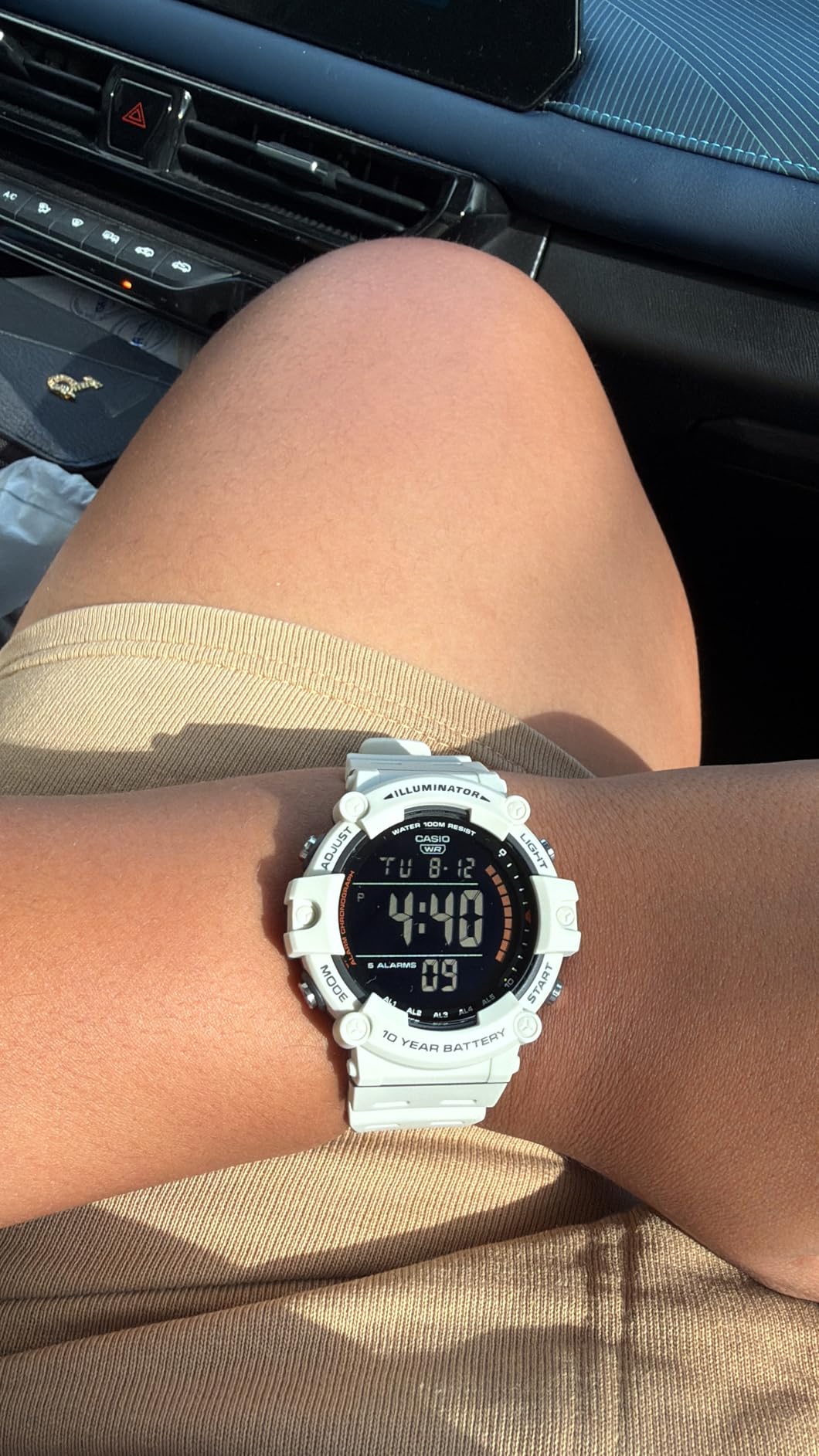 Casio Illuminator AE1500WH Series | 10-Year Battery | LED Backlight | 5-Alarms | 1/100 Sec Stopwatch | Men's Digital Watch - Customer Photo 1