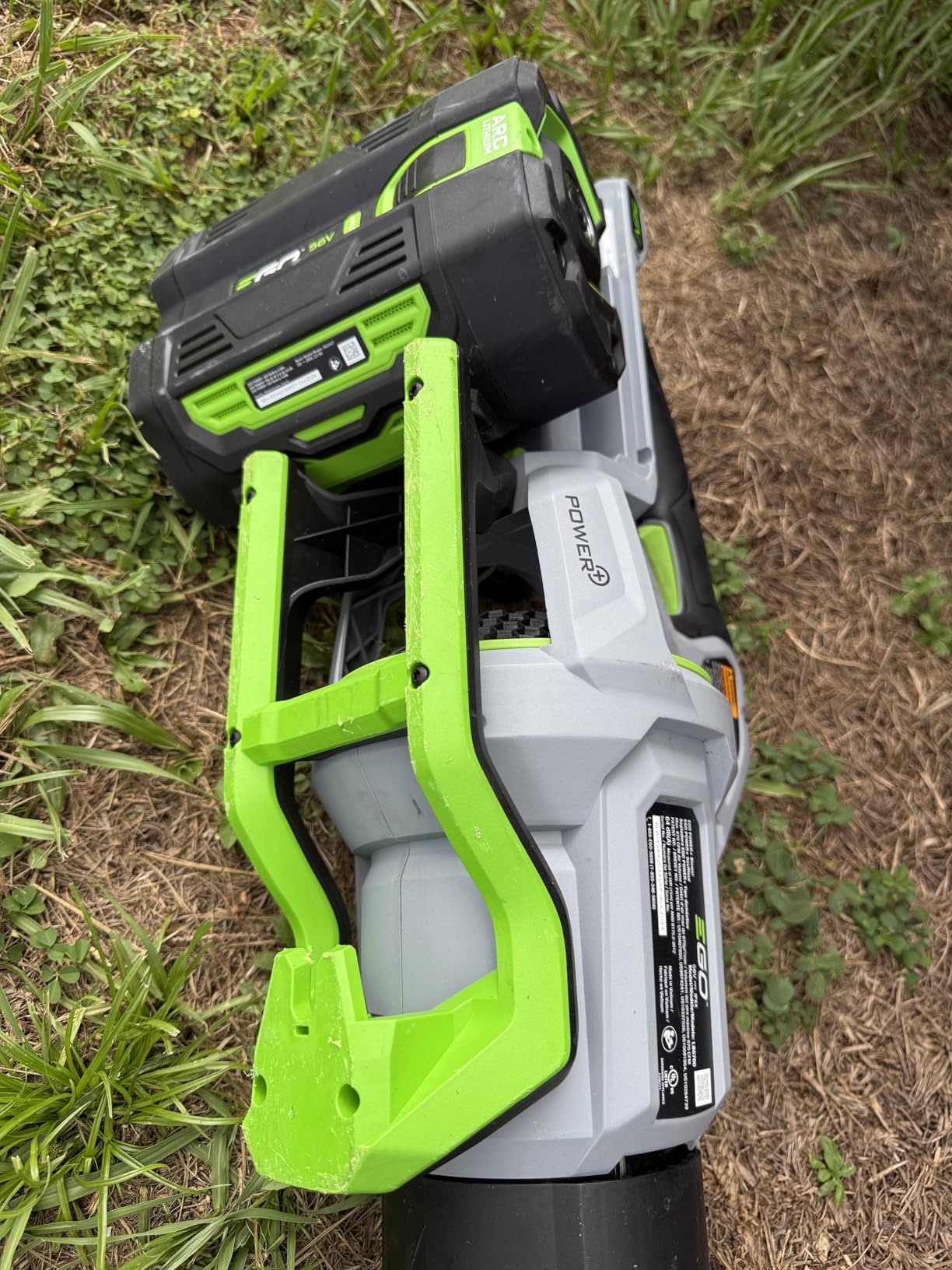 EGO POWER+ Leaf Blower, Cordless Electric 615 CFM, Includes 56V 2.5Ah Battery and Charger - LB6151 customer photo 1