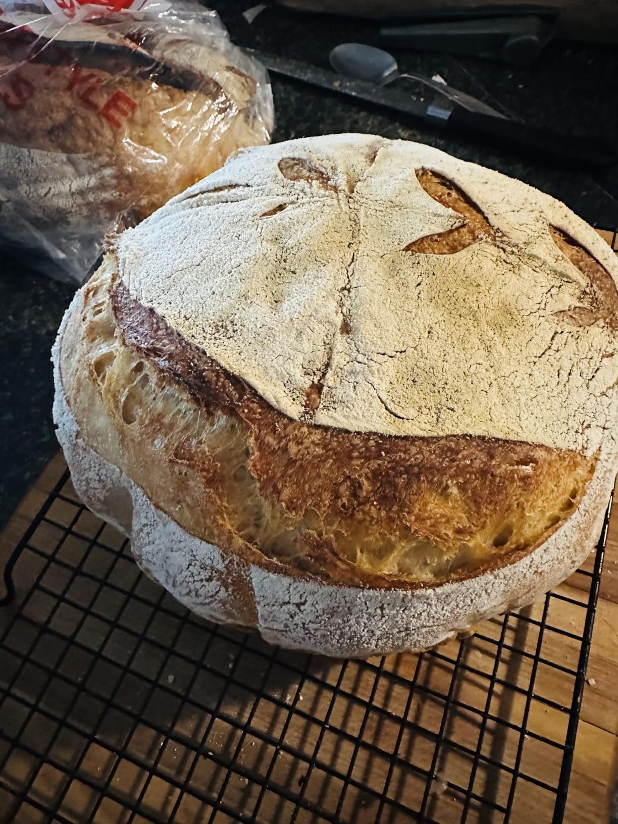 2-in-1 Pre-Seasoned Cast Iron Dutch Oven Pot with Skillet Lid Cooking Pan, Cast Iron Skillet Cookware Pan Set with Dual Handles, Indoor Outdoor for Bread/Frying/Baking/Camping/BBQ, 5 Qt Customer Review 2-in-1 Pre-Seasoned Cast Iron Dutch Oven Pot with Skillet Lid Cooking Pan, Cast Iron Skillet Cookware Pan Set with Dual Handles, Indoor Outdoor for Bread/Frying/Baking/Camping/BBQ, 5 Qt - Customer Photo 1