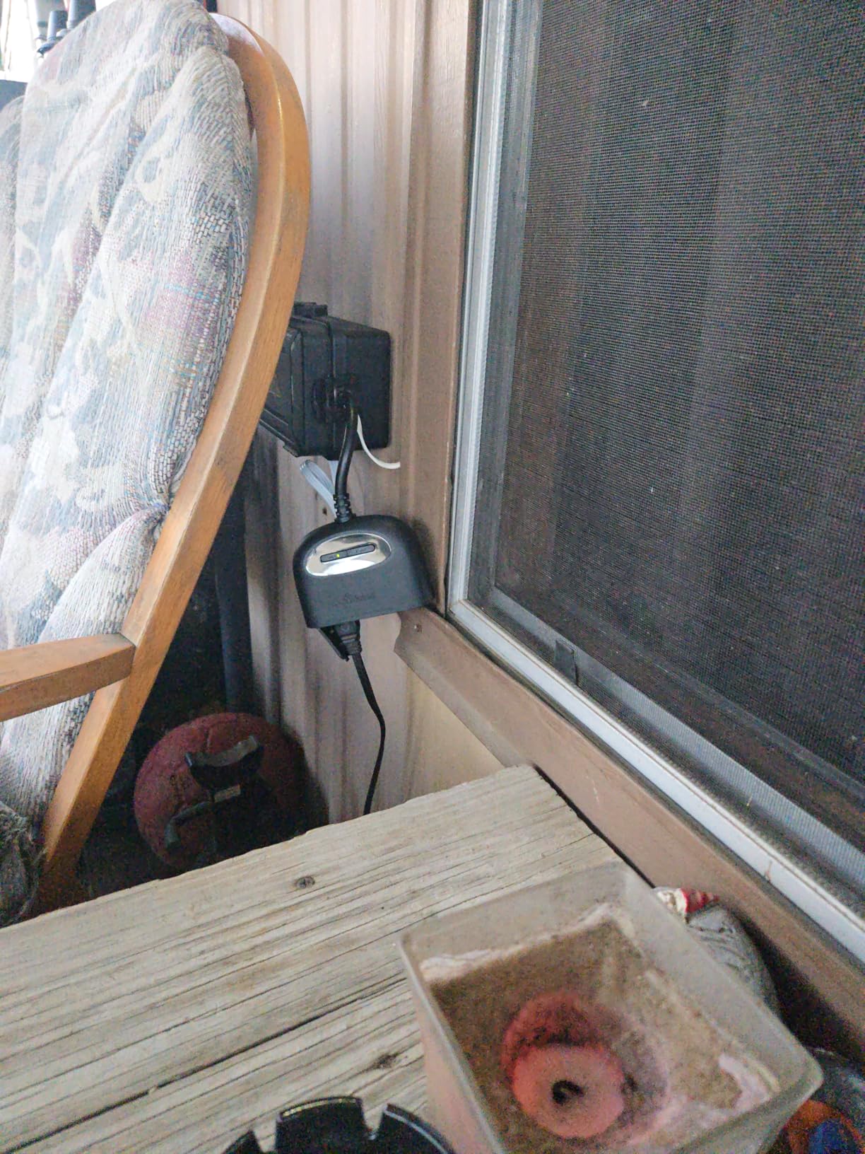 Kasa Outdoor Smart Plug, Smart Home Wi-Fi Outlet with 2 Sockets, IP64 Weather Resistance, Compatible with Alexa, Google Home & IFTTT, No Hub Required, ETL Certified(EP40) customer photo 1