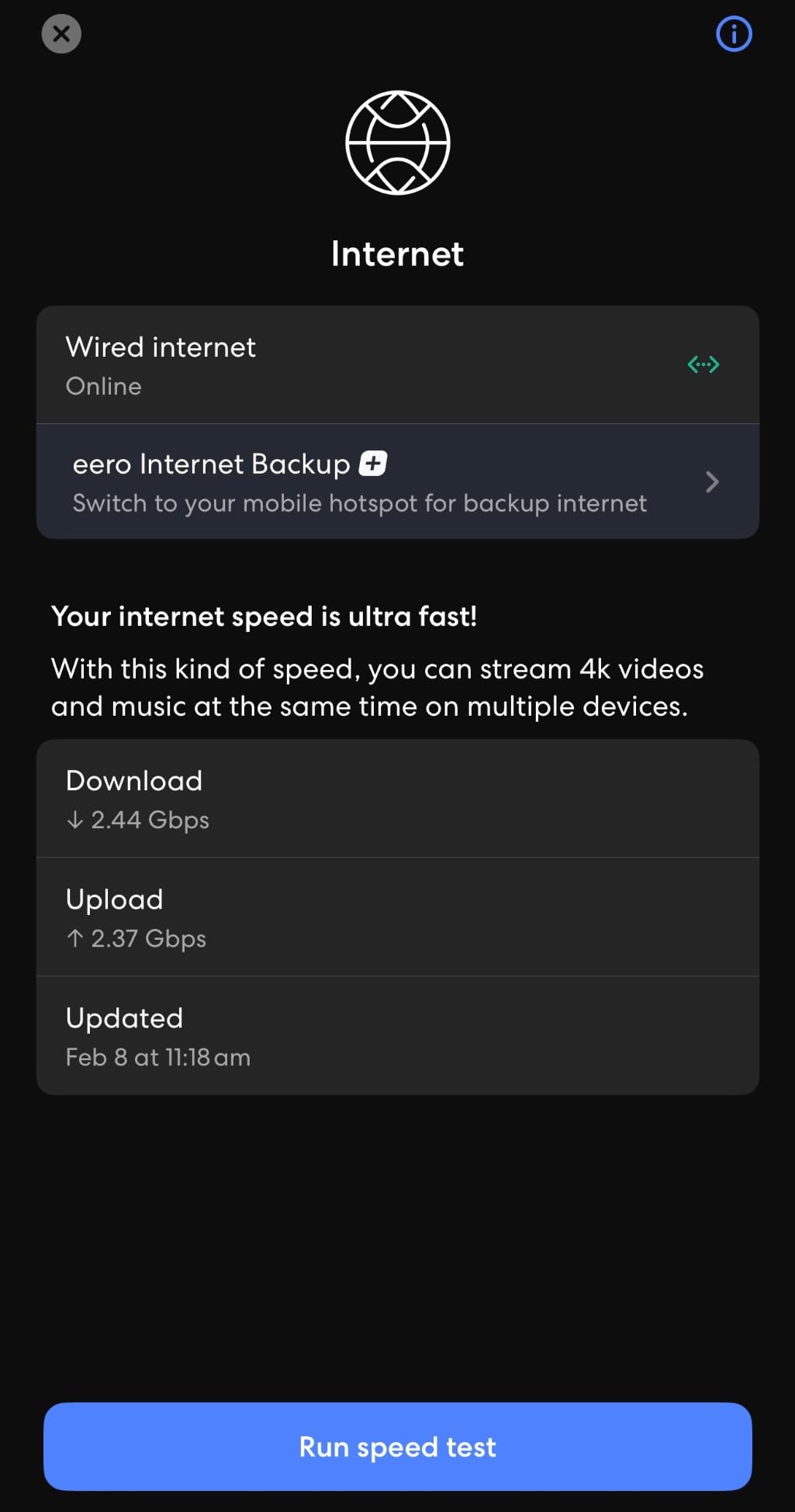 Amazon eero Pro 6E mesh wifi system - Supports internet plans up to 2.5 Gbps, Coverage up to 6,000 sq. ft., Connect 100+ devices, 3-pack - Customer Photo 3