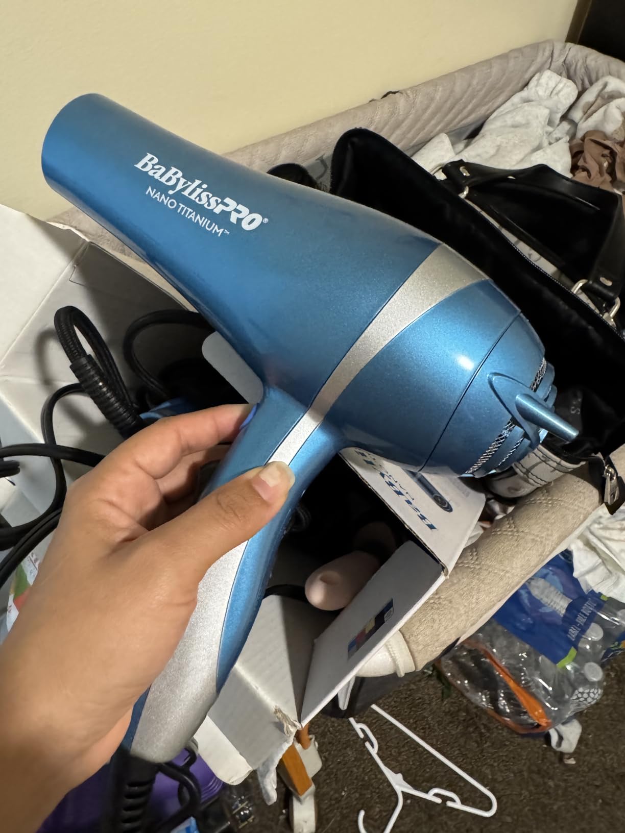 BaBylissPRO Nano Titanium 2000-Watt Blow Dryer with Concentrator Nozzle, Professional Grade Ionic Corded Styling Tool for Hair - Customer Photo 2