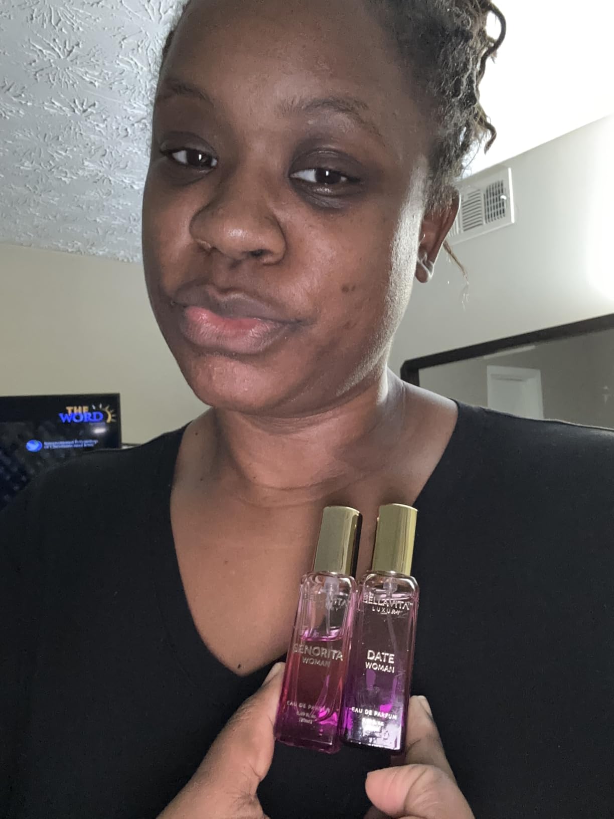 BellaVita Luxury Women's Perfume Gift Set (4x20ml) | Notes of Floral, Sweet, Spicey Red Fruit, Vanilla & Musk | DATE, SENORITA, GLAM & ROSE | French Parfum Collection Gift Set - Customer Photo 2