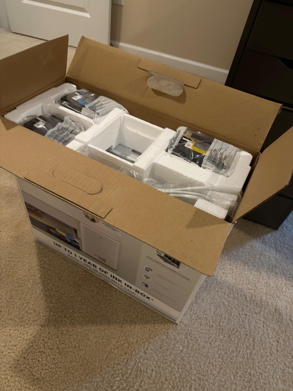 Brother MFC-J1205W INKvestment -Tank Wireless Multi-Function Color Inkjet Printer with Up to 1-Year in Box, Works with Alexa - Customer Photo 2