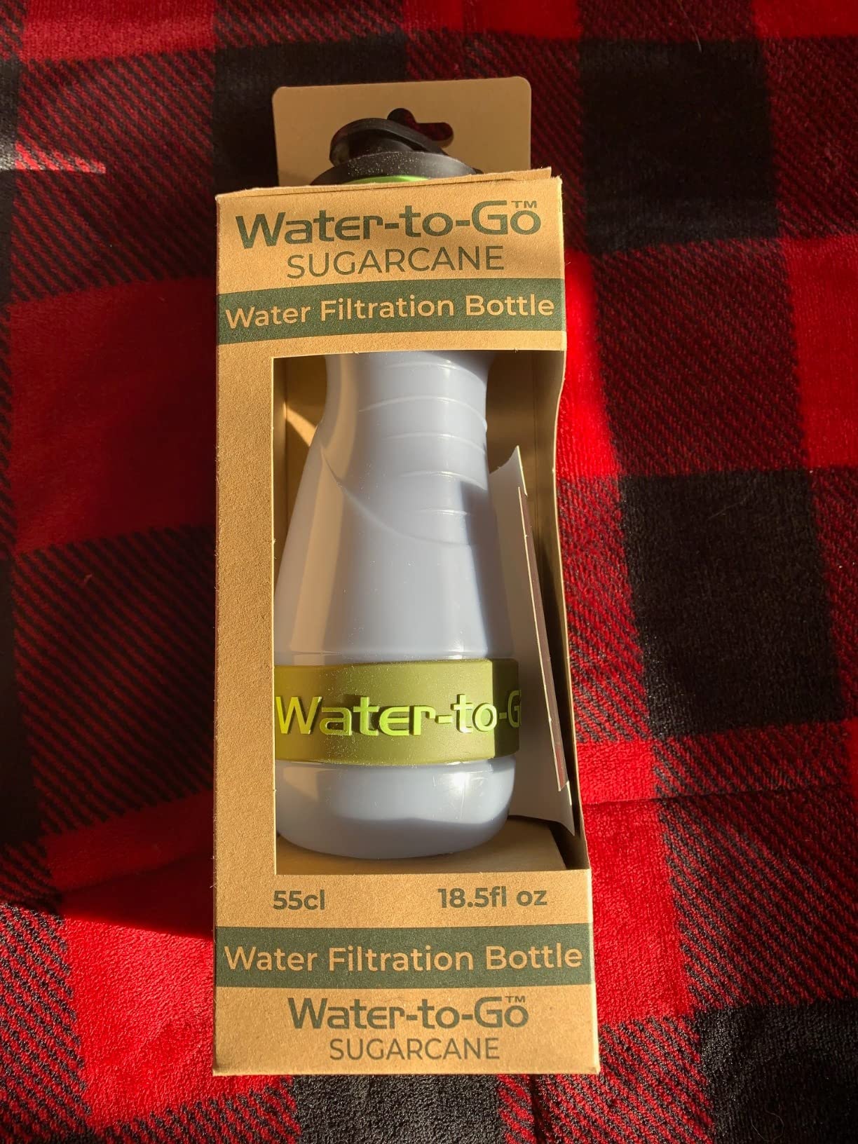 Water-to-Go Water Filter Bottle for International Travel - 24oz/75cl Filtered Water Bottle for Portable Purification - Eco-Friendly Bioplastic, New Leak-Proof Lid, Filters Viruses Most Bottles Miss - Customer Photo 4