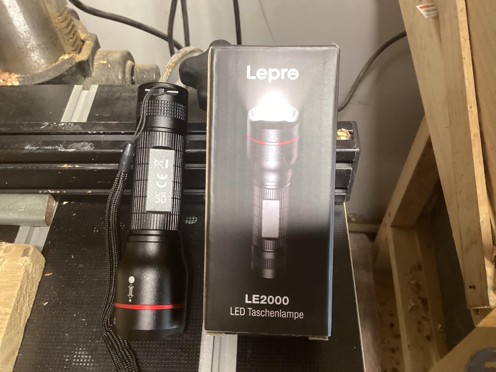 Lepro LED Flashlights LE2000 High Lumen, 5 Lighting Modes, Zoomable, Waterproof, Pocket Size Flashlight for Outdoor, Emergency, Camping Gear, Powered by AAA Battery, 2 Pack - Customer Photo 1